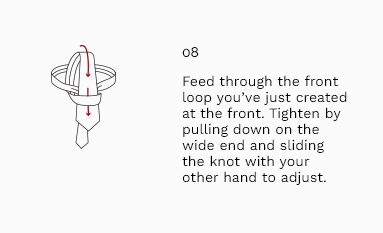 Slim Knot Step 6
