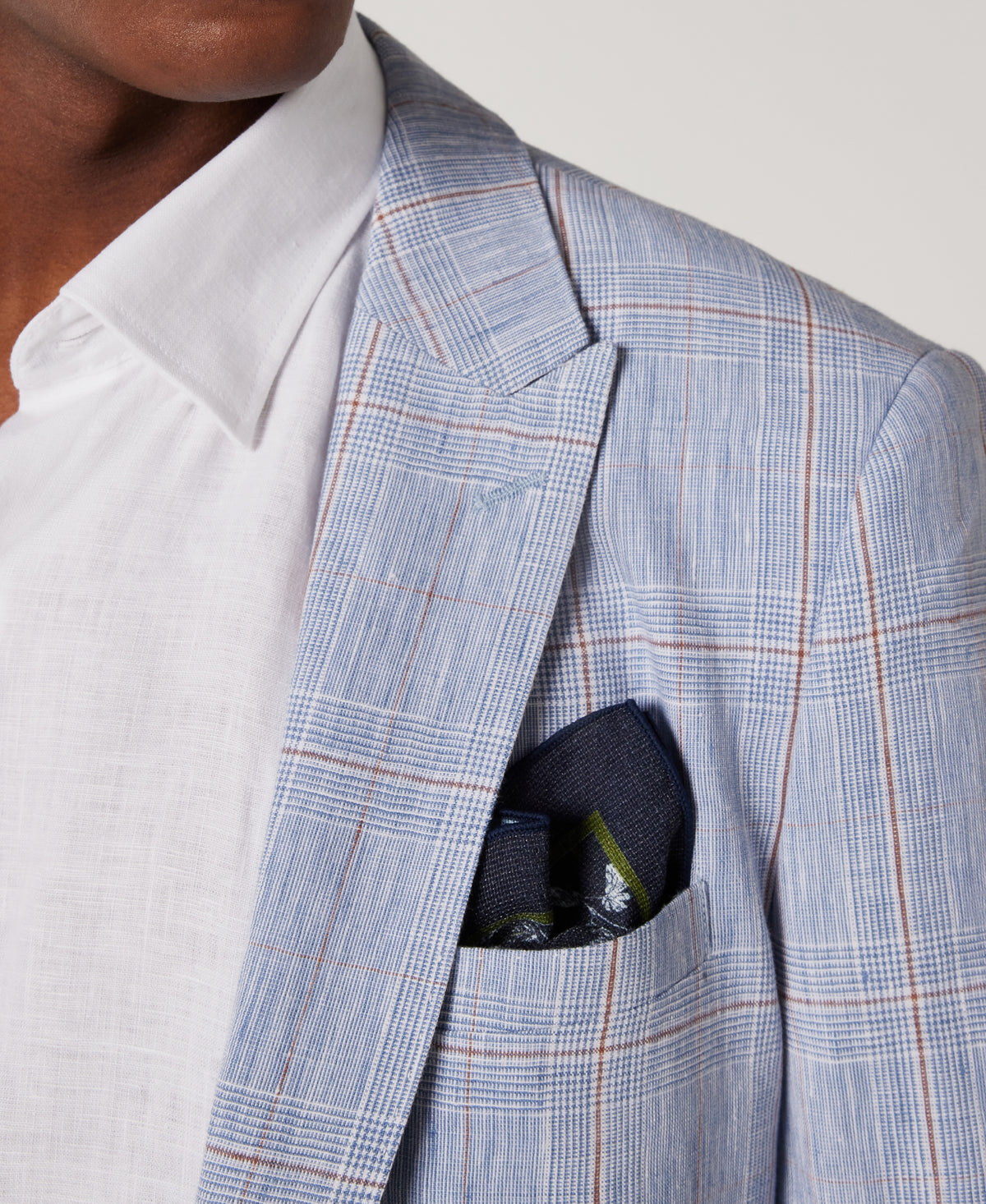 Check Tailored Blazer