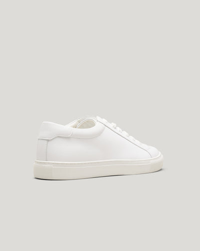 Classic White Leather Sneaker – POLITIX
