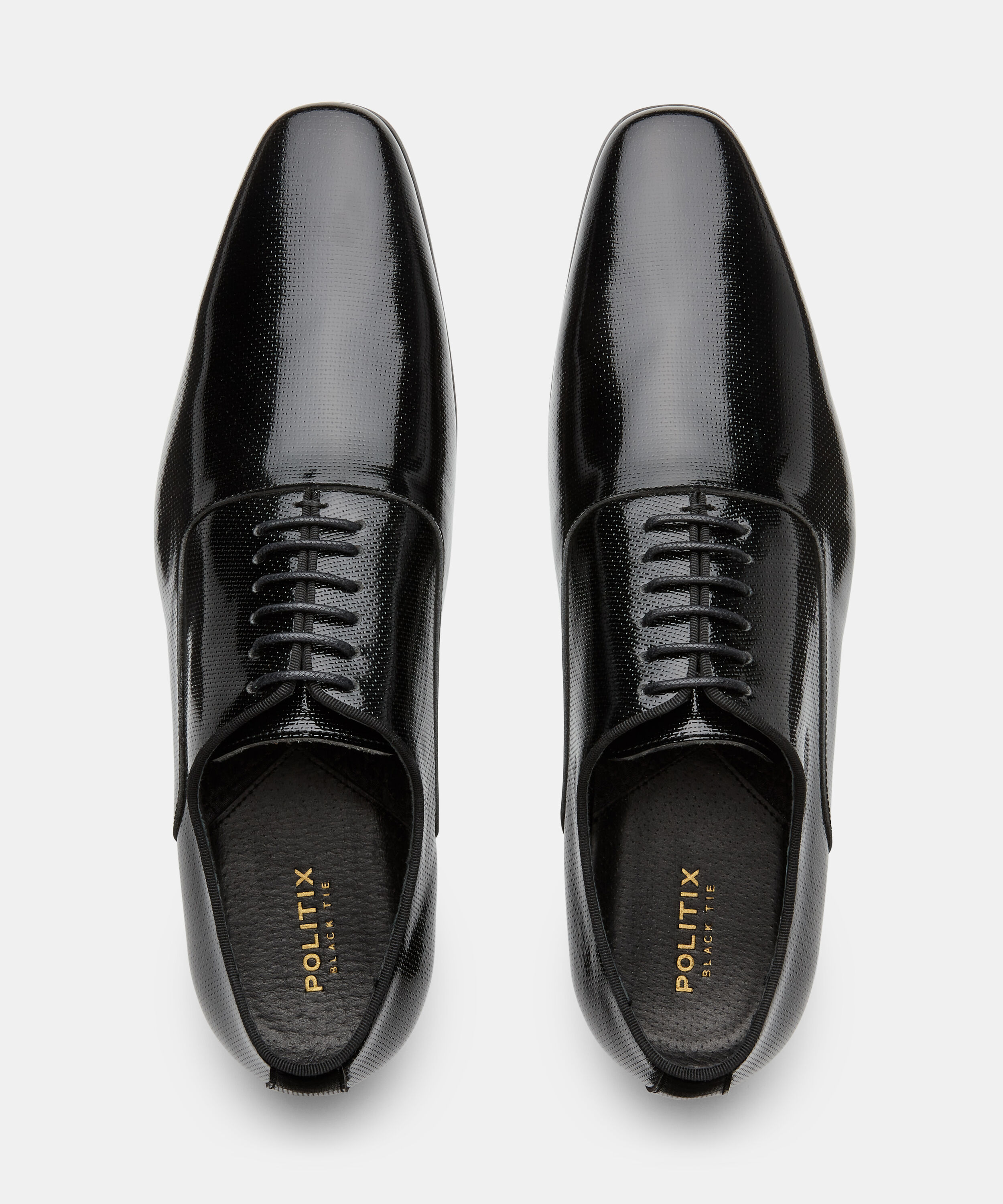 Patent Leather Oxford Dress Shoe