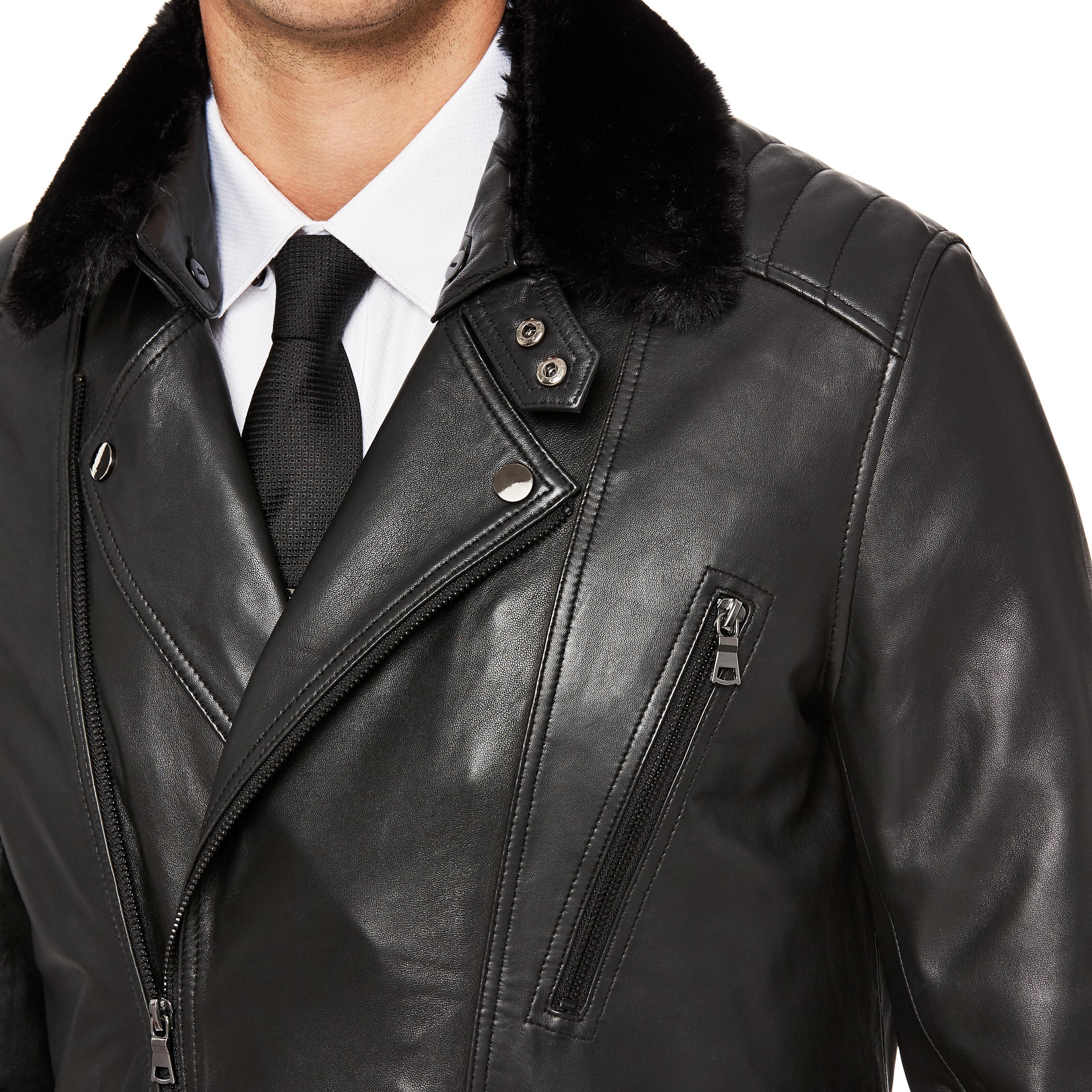 Colbert Leather Jacket