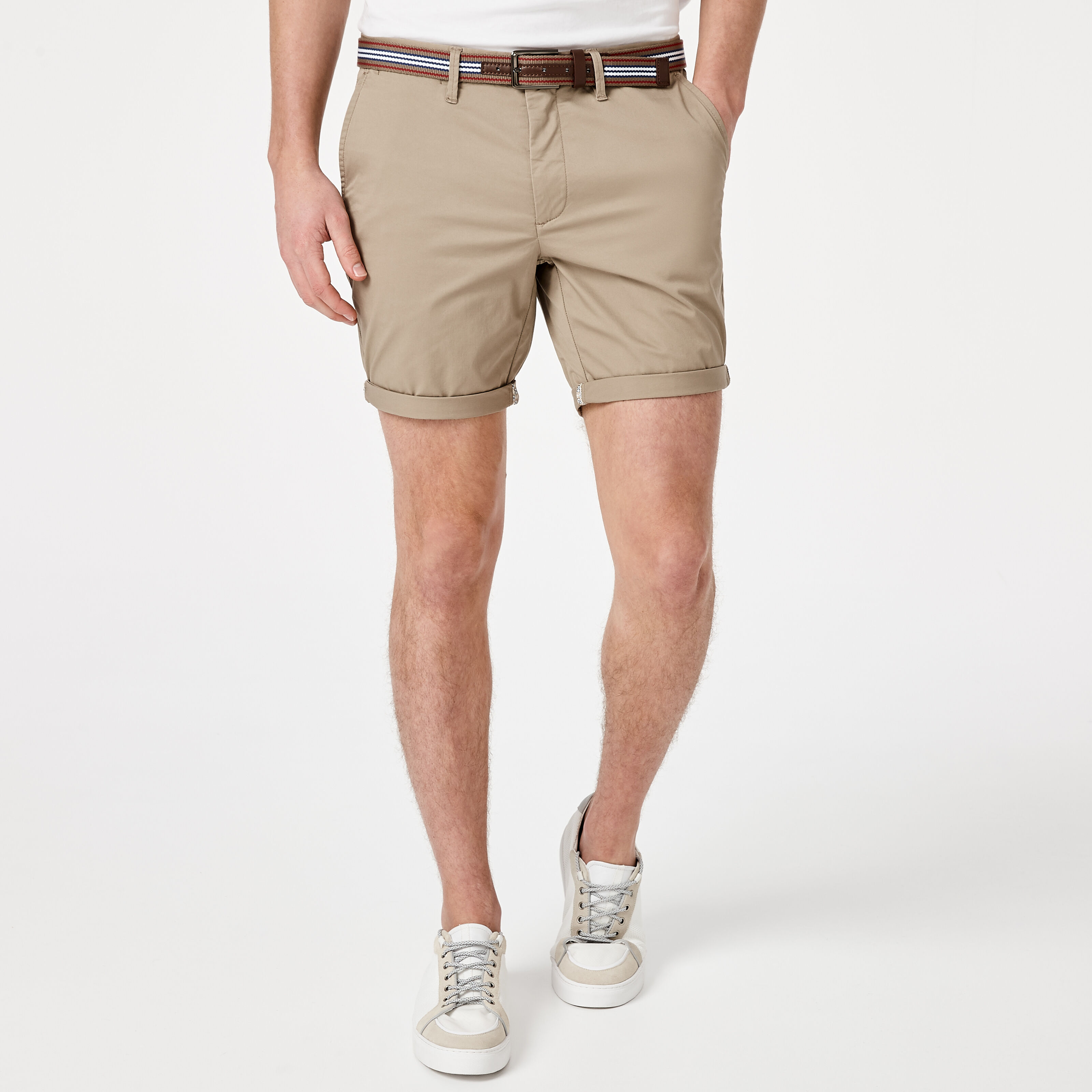 Tan best sale shorts mens
