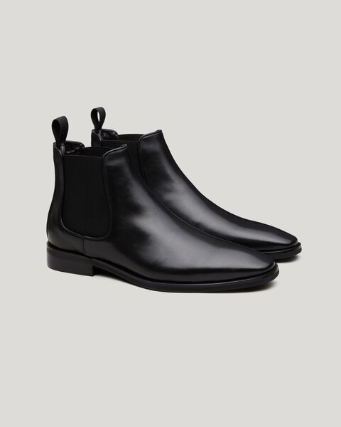 Leather Chelsea Boot - Black | Shoes | Politix