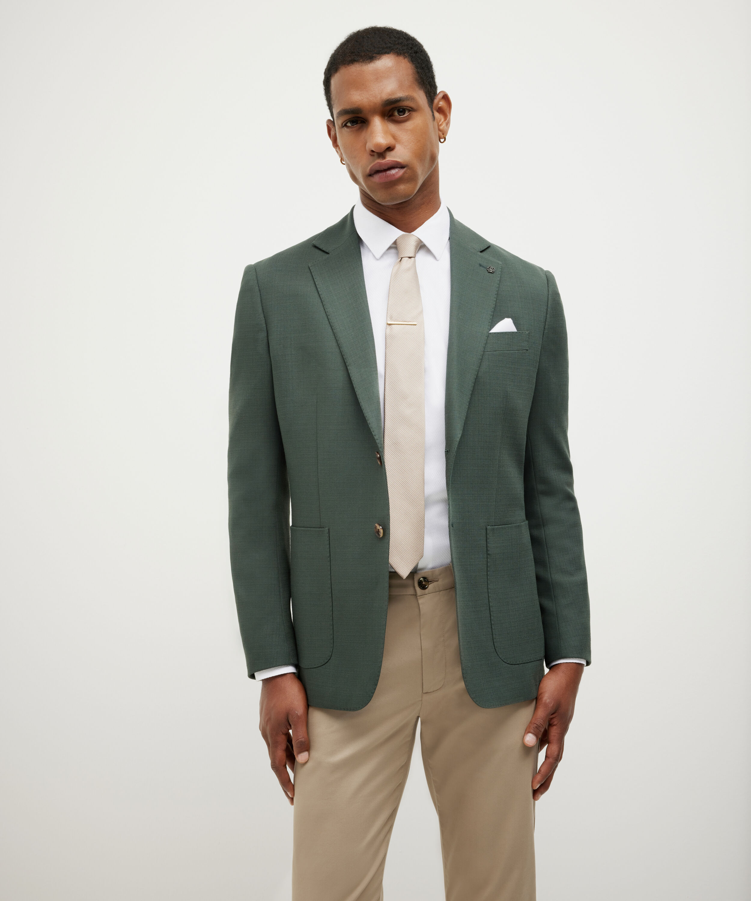 Slim Stretch Blazer Pine Slim Stretch Blazer Blazers Politix