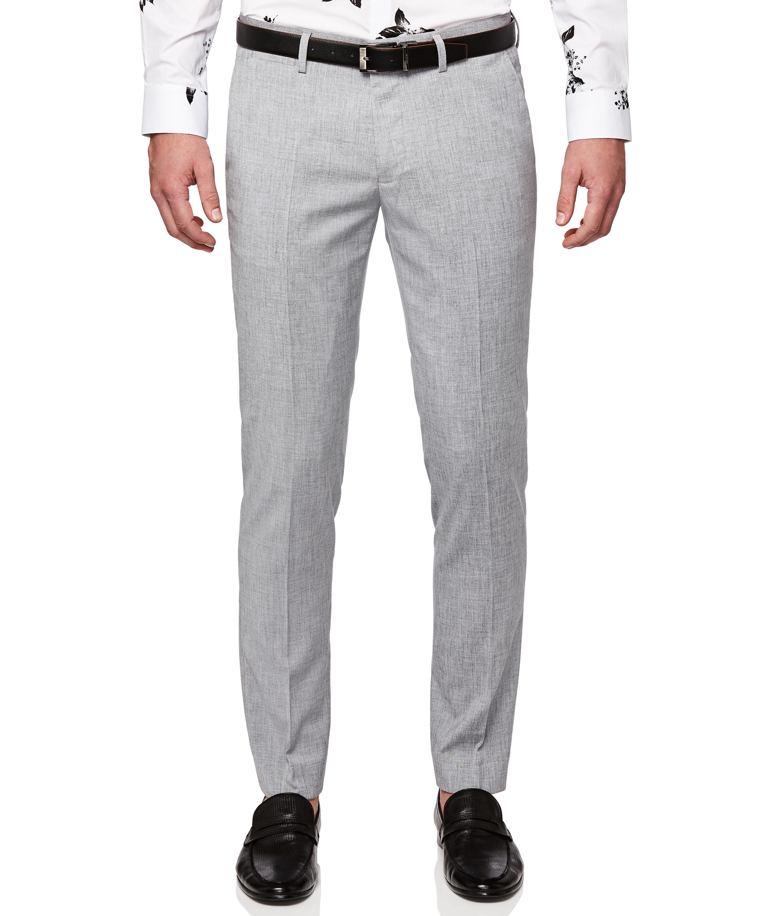Lansdown - Light Grey - Modern Fit Suit Pants, Suit Pants