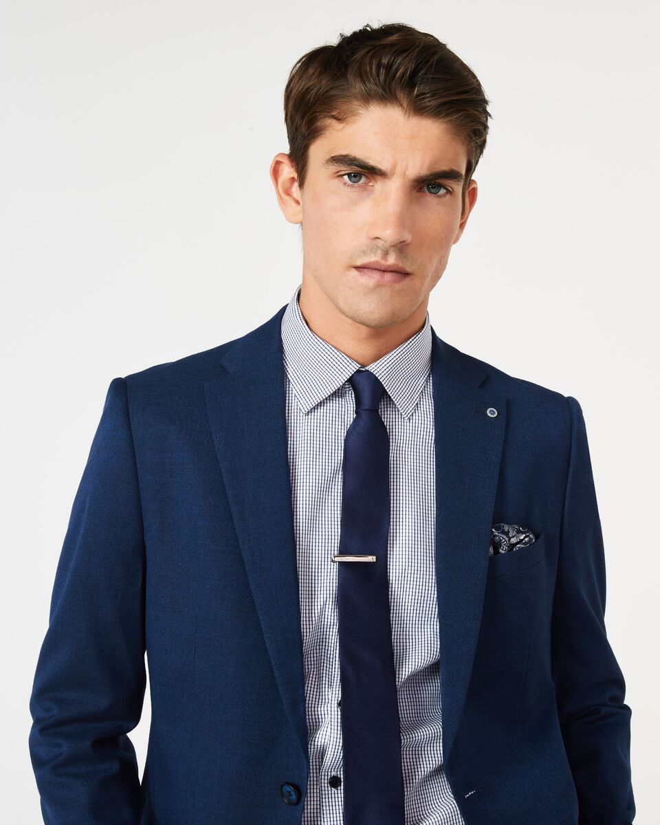 Mens Petrol Tailored Suit Jacket