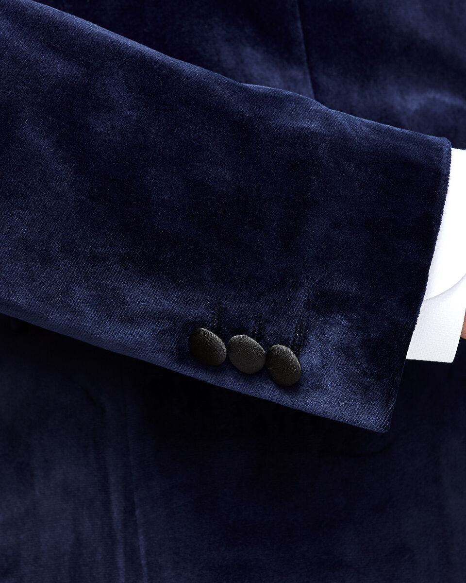 Demonte Tuxedo Jacket, Royal, hi-res