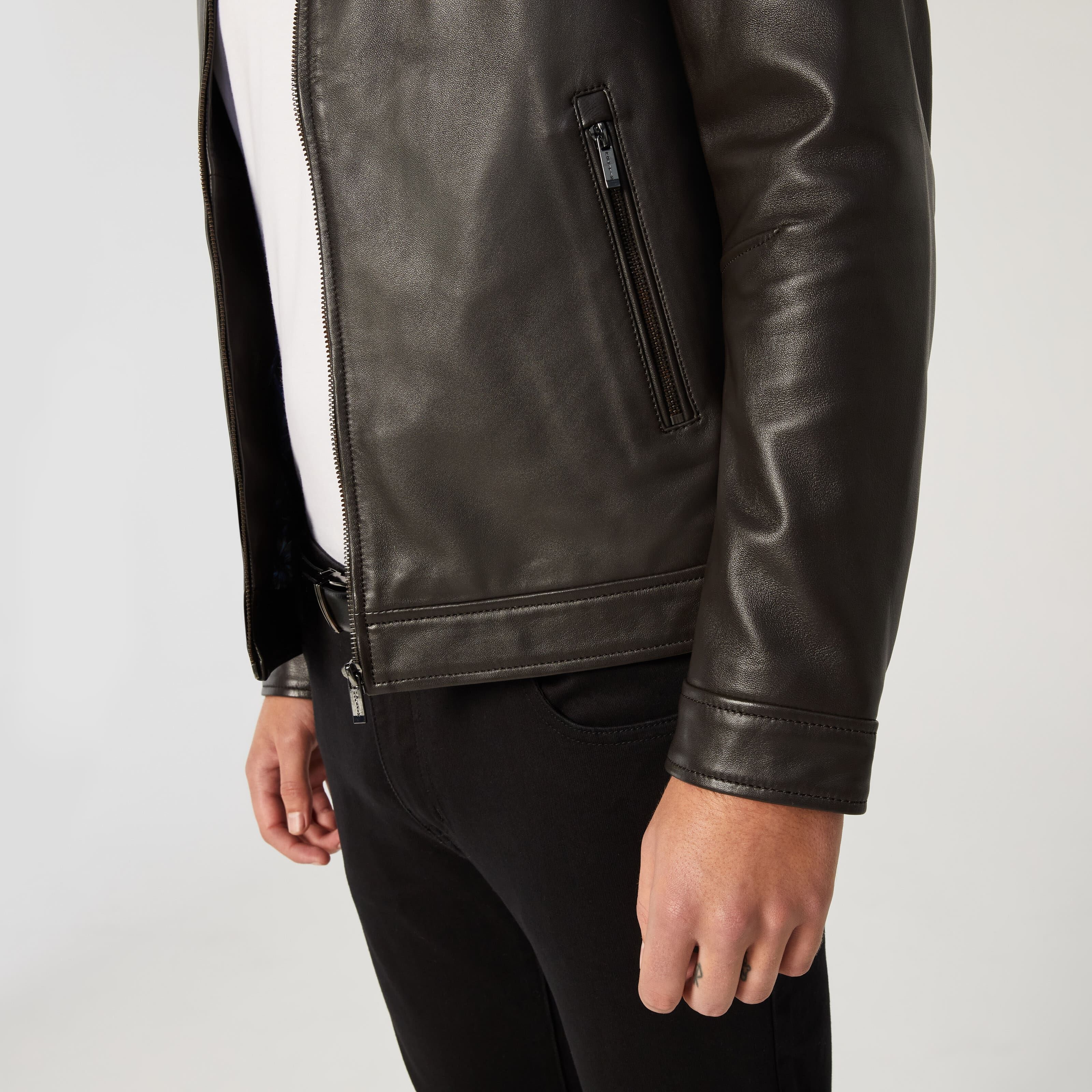 fjackets Leather Blazer For Men - Black & Brown Real Lambskin Casual Men's  Leather Jacket Coats - Black Leather Blazer | [1500561], XS at Amazon Men's  Clothing store