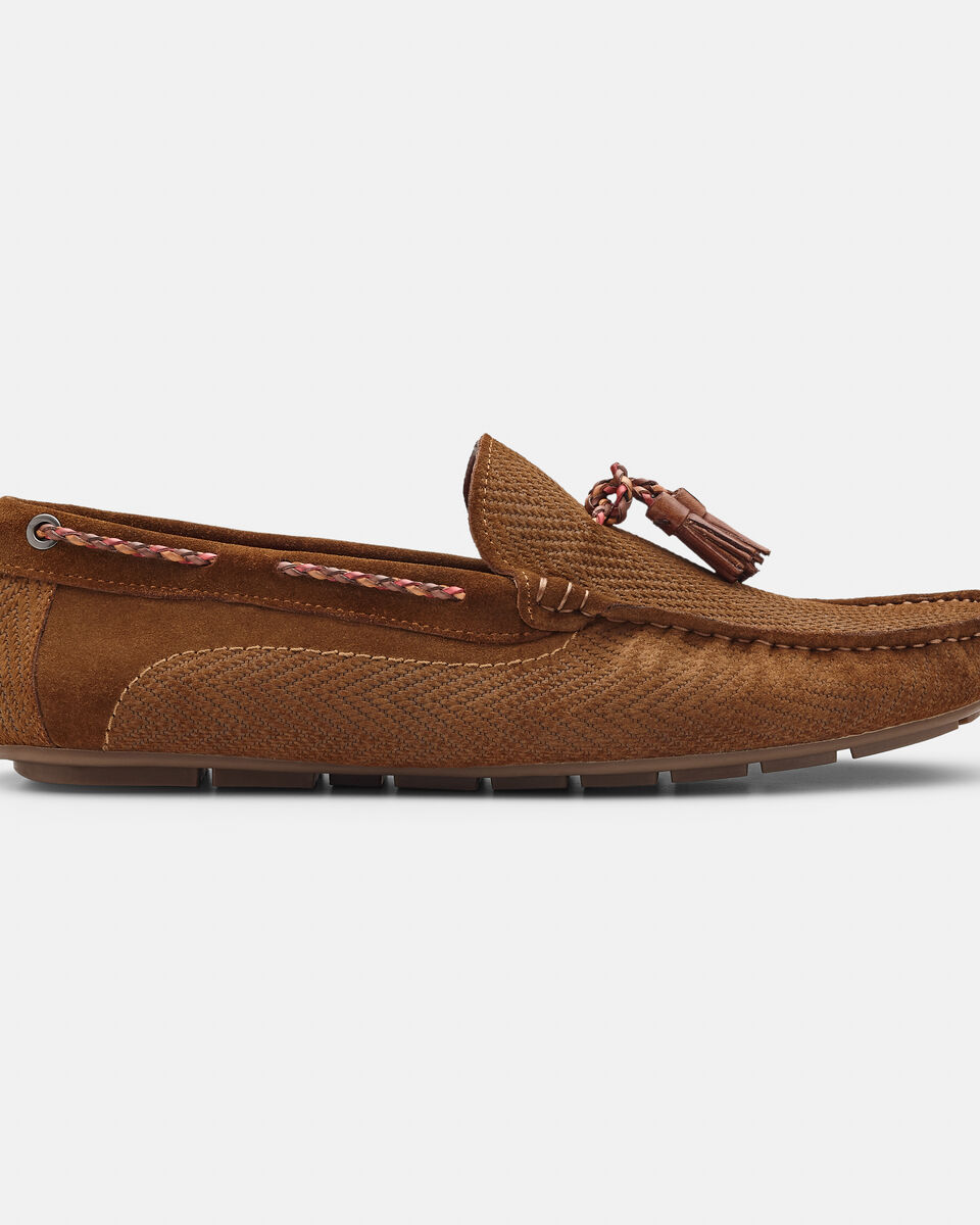 Tanaro Suede Driver, Tan, hi-res