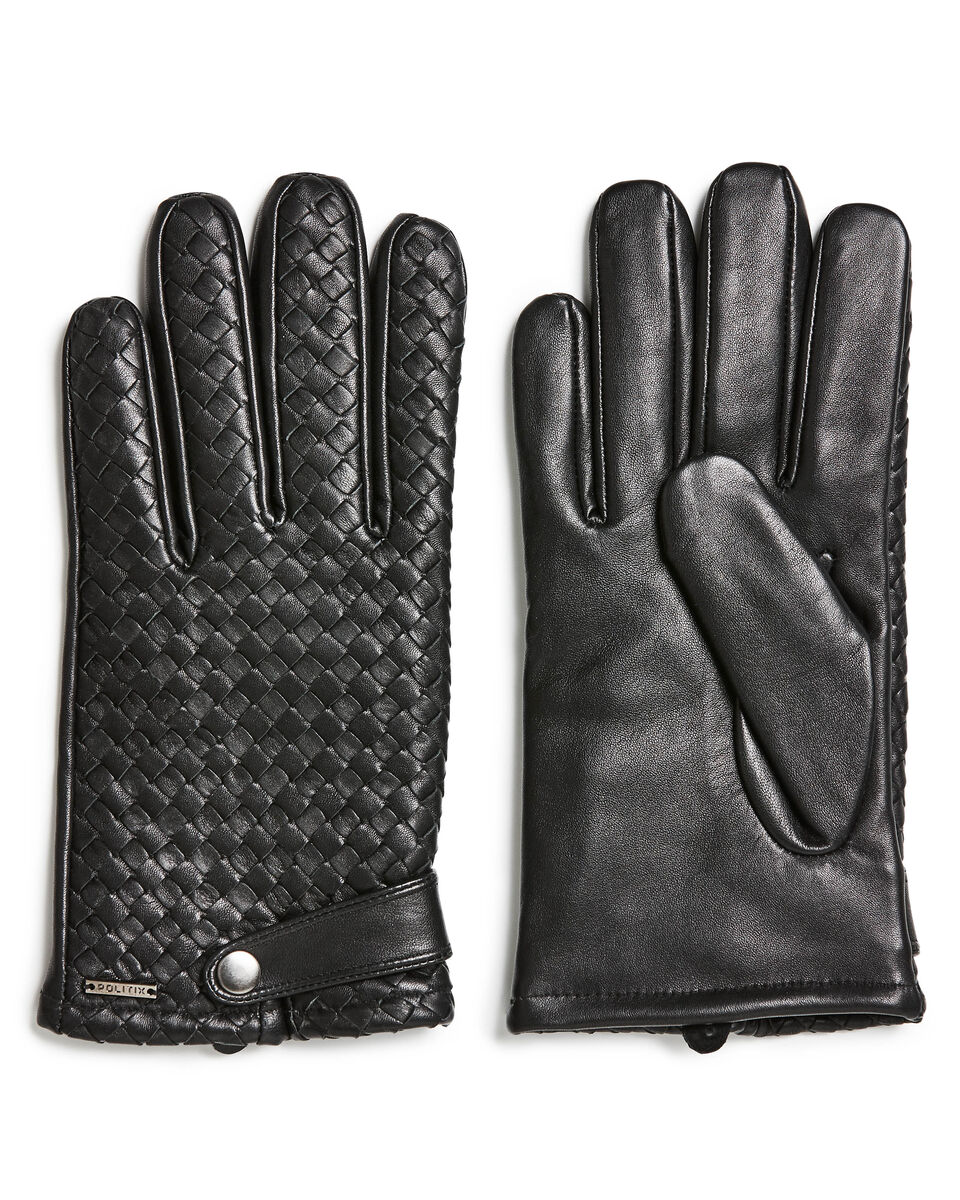 Roveto Gloves, Black, hi-res