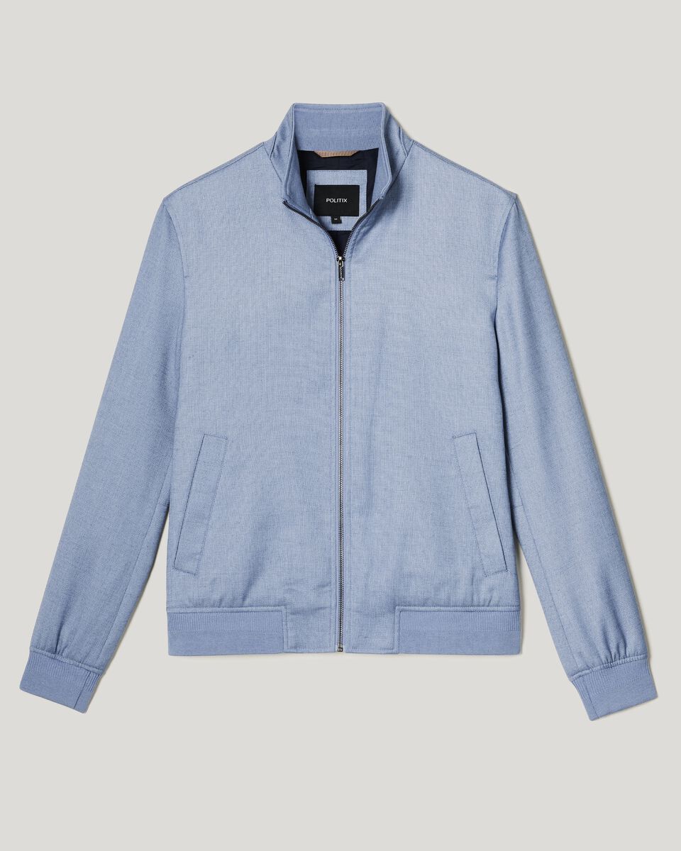 Funnel Neck Bomber Jacket