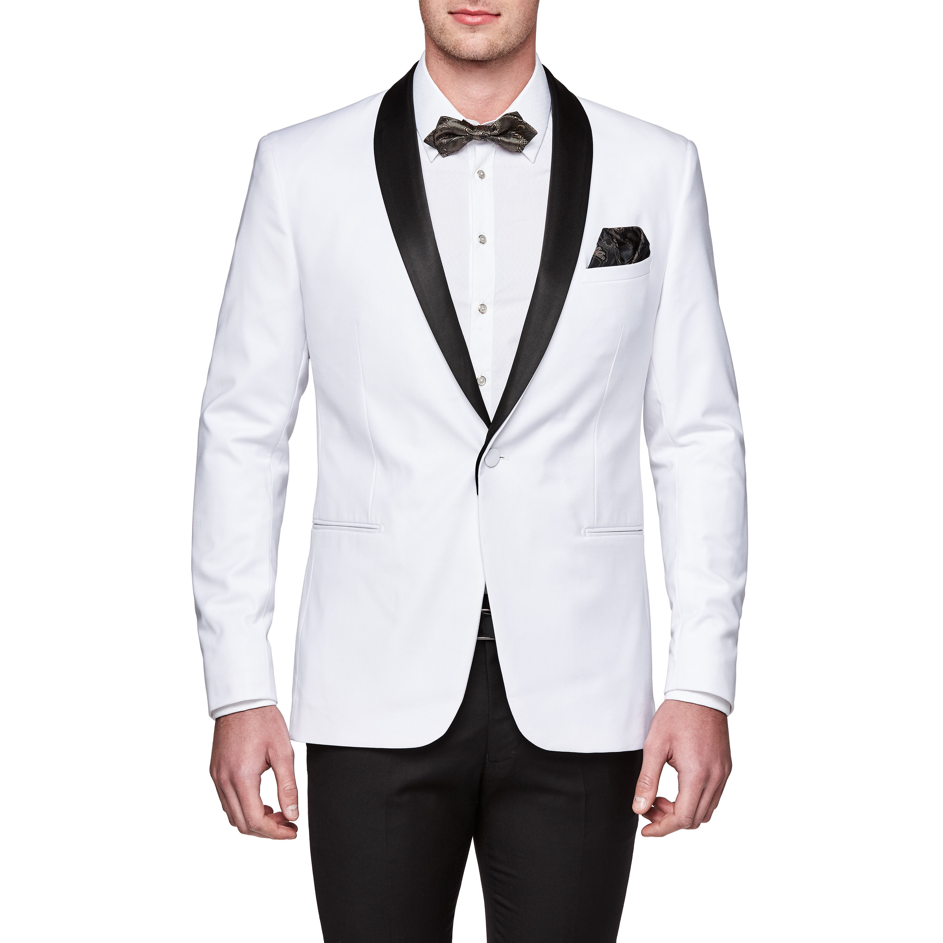 Clarks - White - Wear 2-Way Tux Jacket 