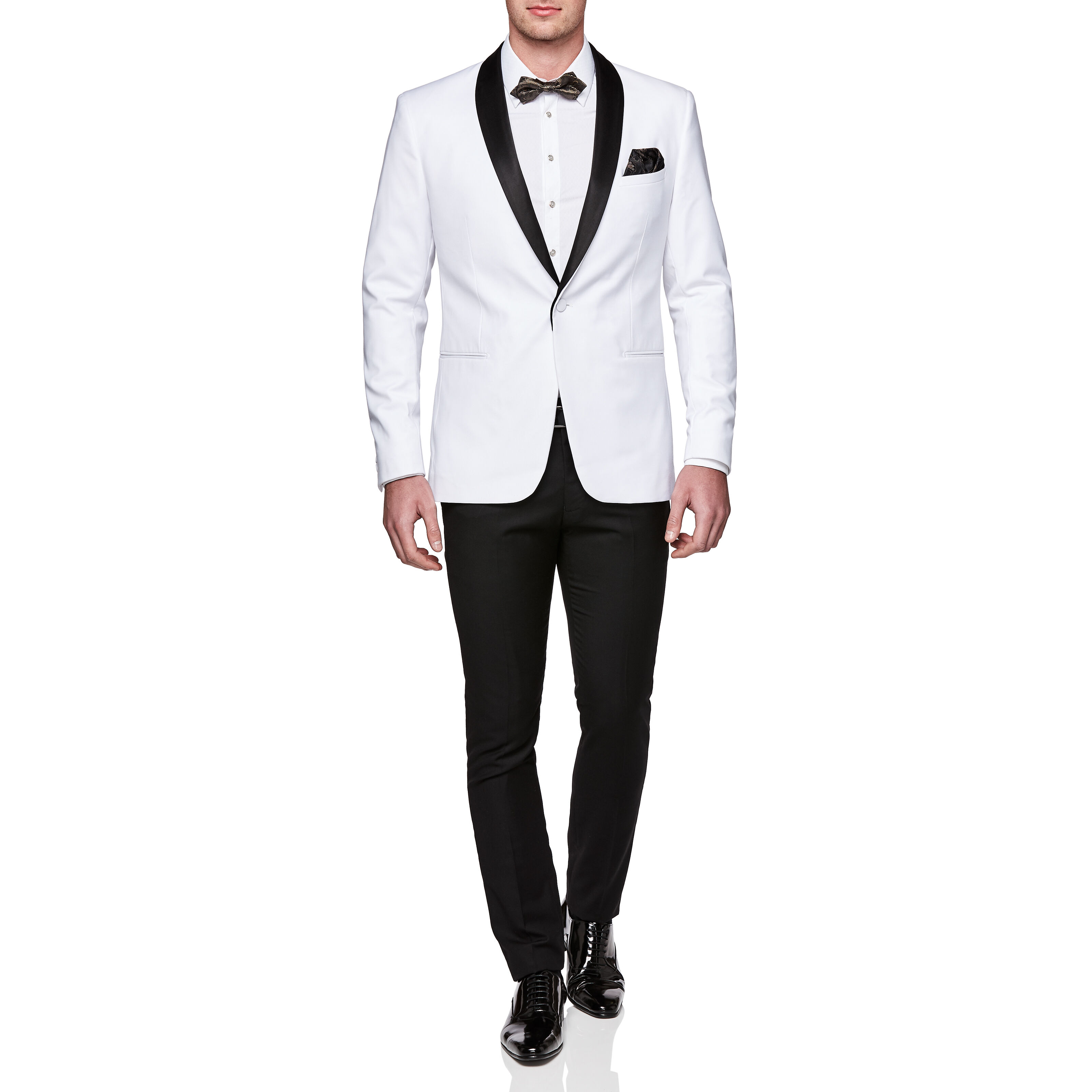 Clarks - White - Wear 2-Way Tux Jacket 