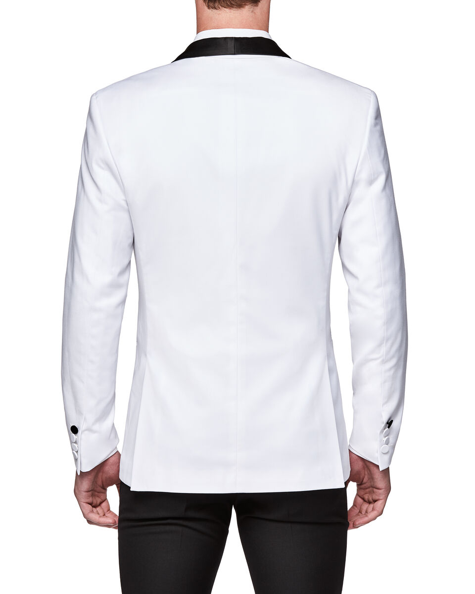 Clarks Tuxedo Jacket, White, hi-res