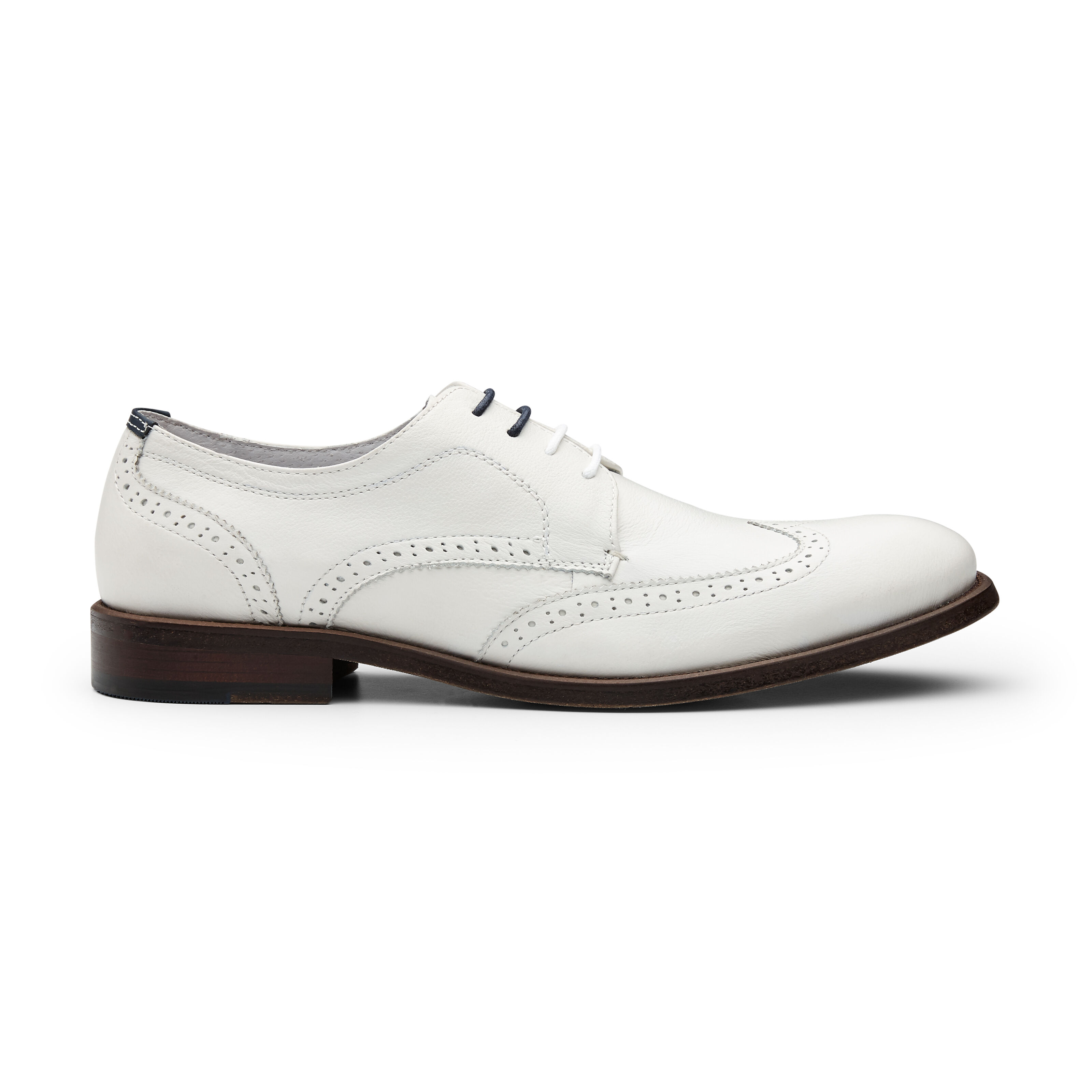 Mens best sale white brogues