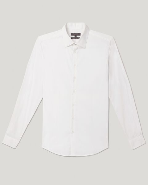 Men White Long Sleeve Shirt