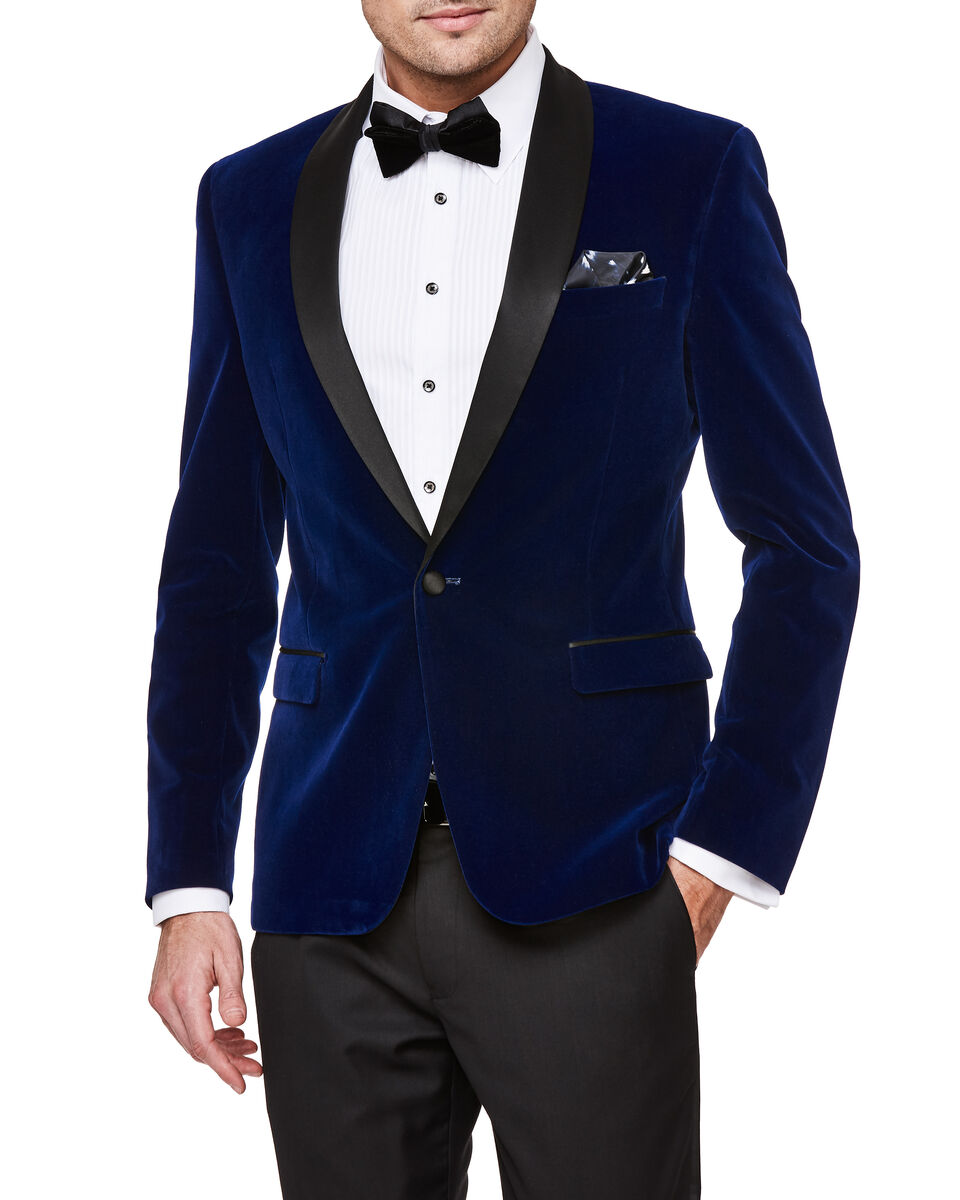 Sortino Tuxedo Jacket, Blue, hi-res