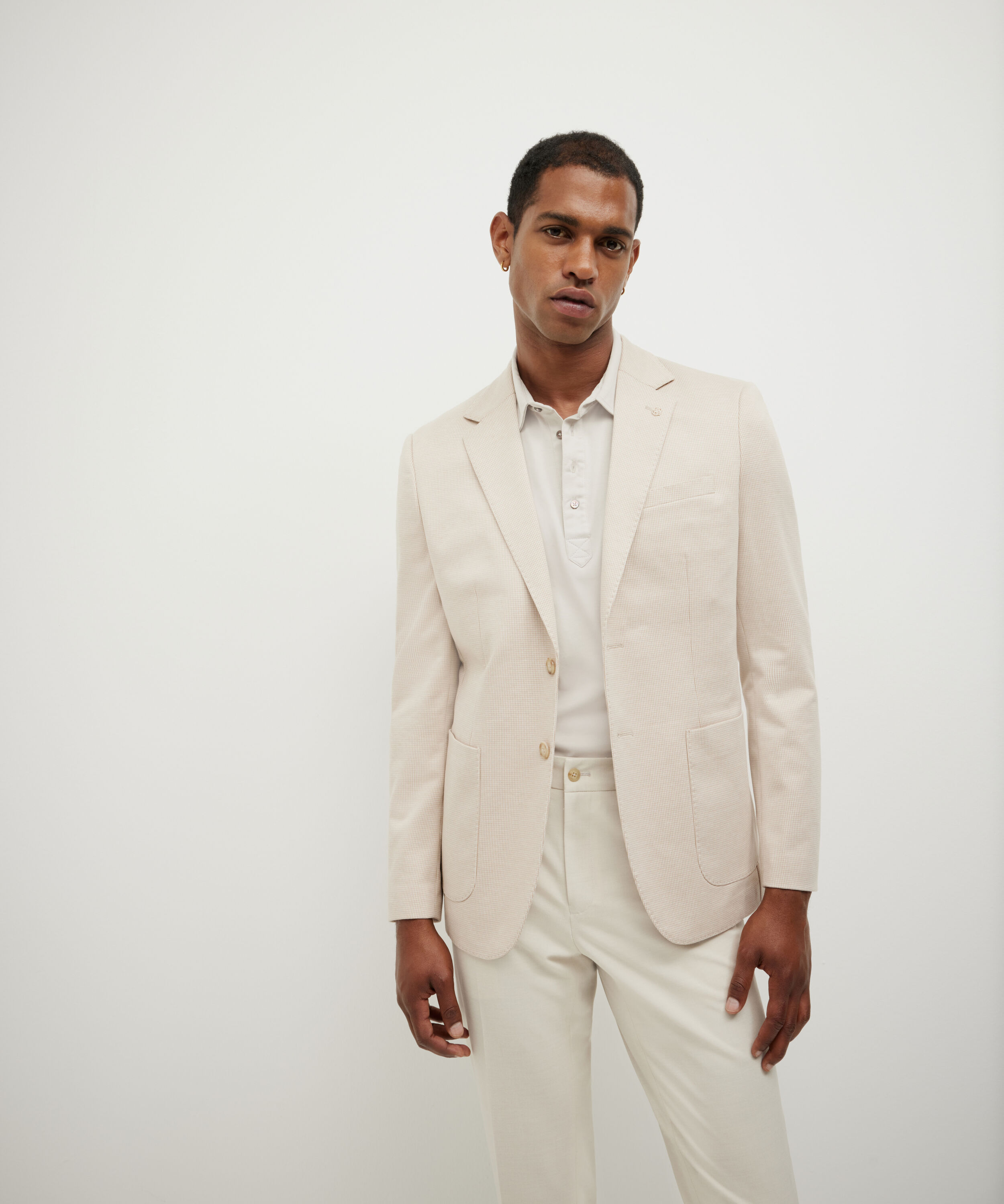 Slim Stretch Travel Blazer Fawn Slim Stretch Travel Blazer