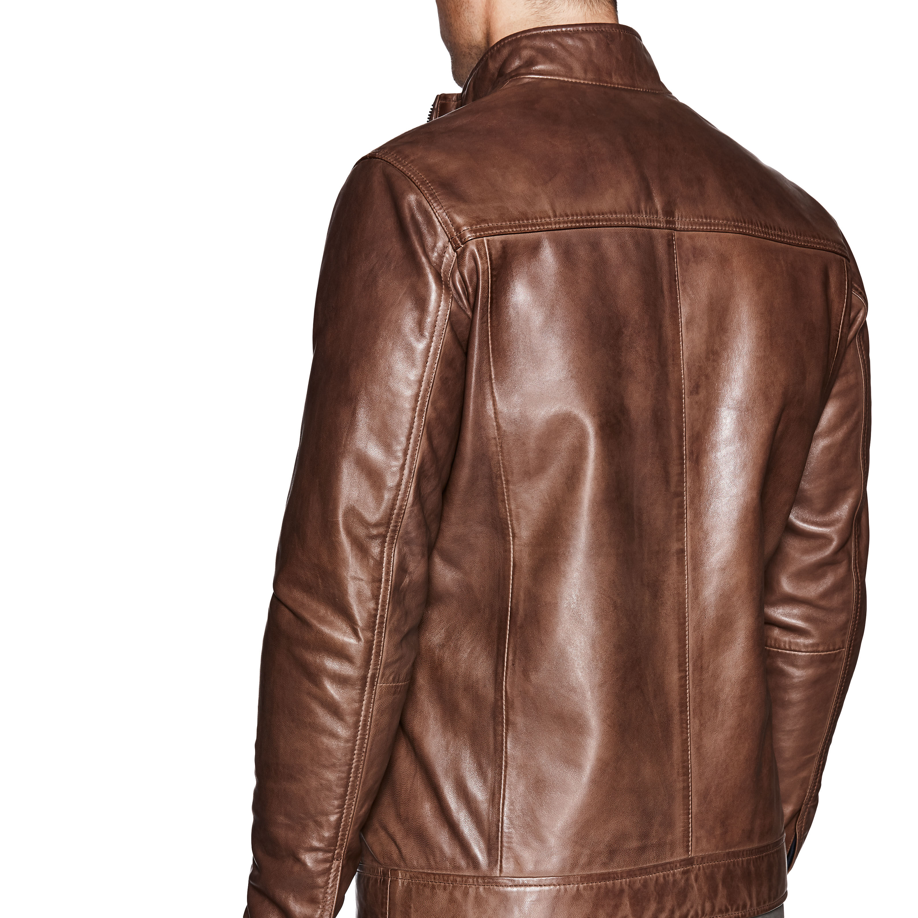 Chopper Teakwood Supersoft Leather Jacket Leather Jackets