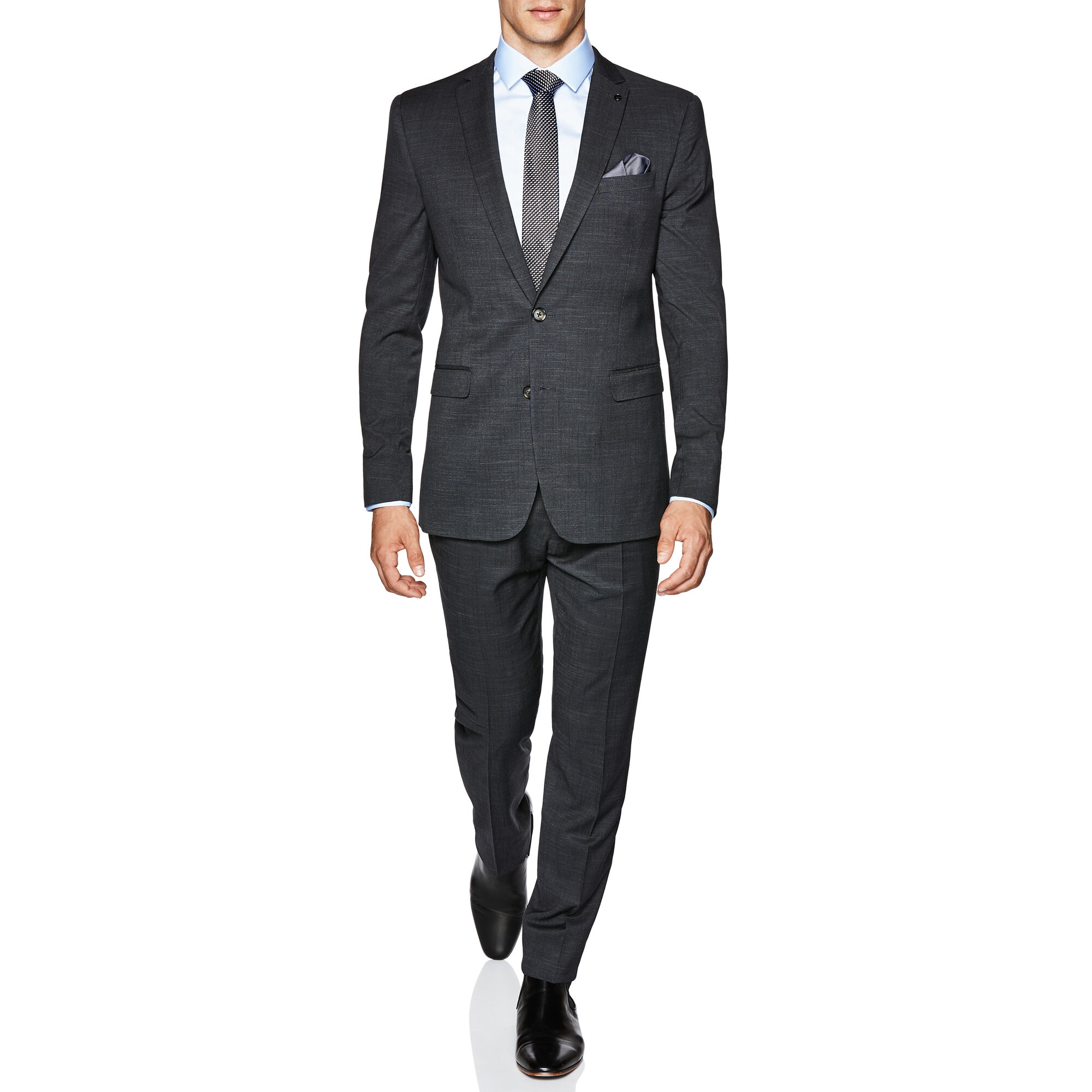 Radley - Dark Grey - Slim Stretch Suit Set | Suits | Politix