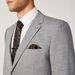 Mens Light Grey Tailored Suit Jacket