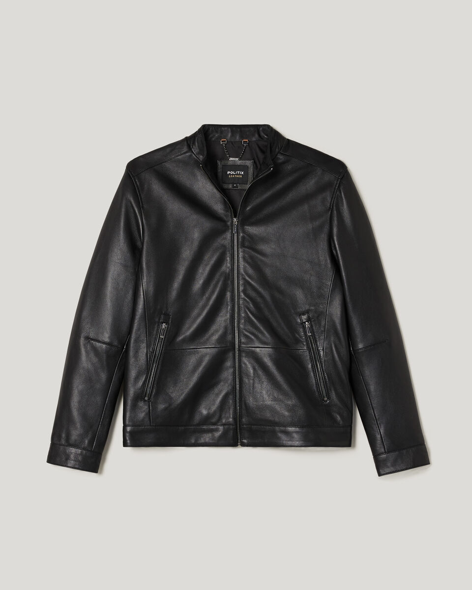 Gray biker jacket on sale