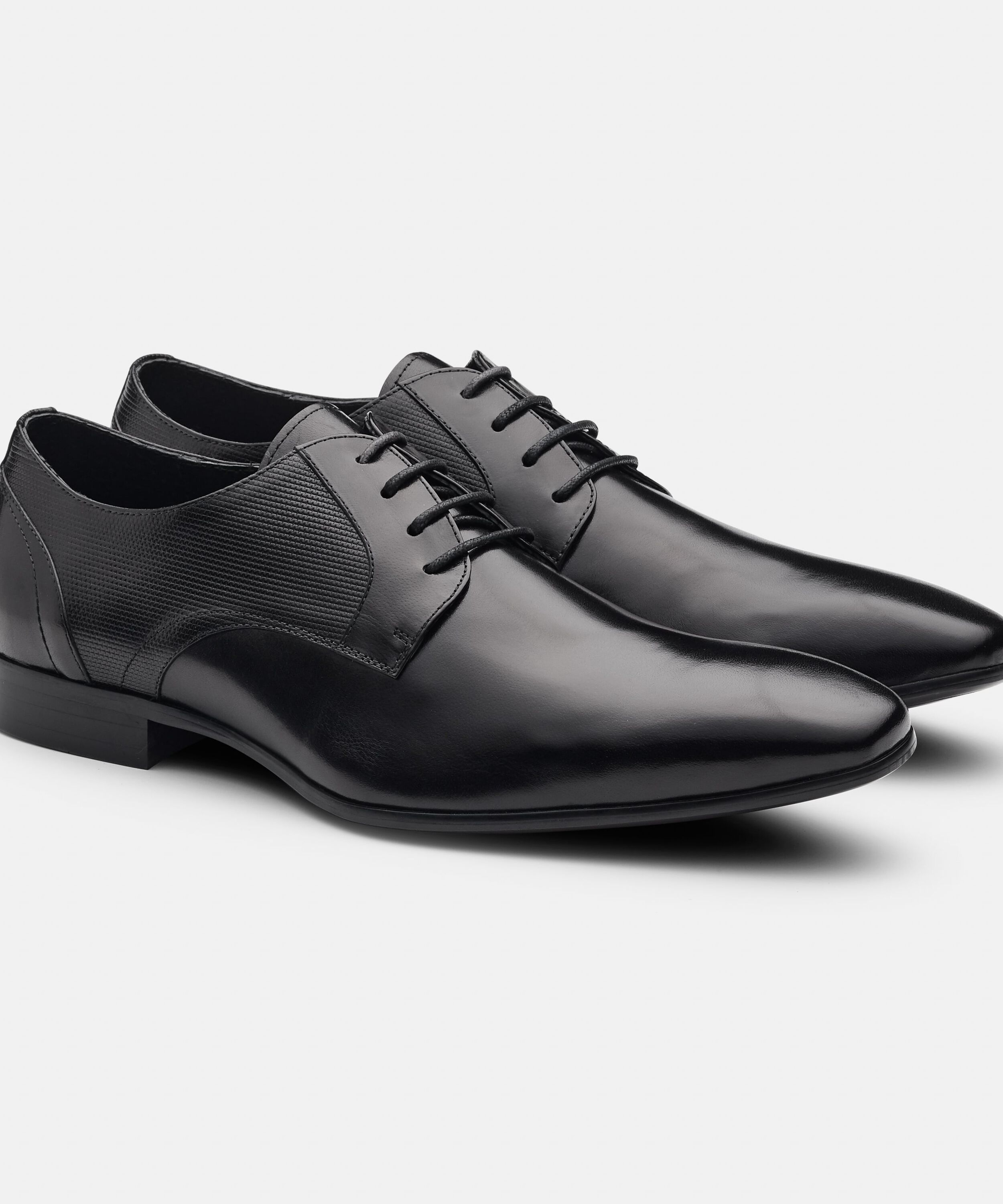 Bartoli - Black - Leather Lace Up Formal Dress Shoes | Shoes | Politix