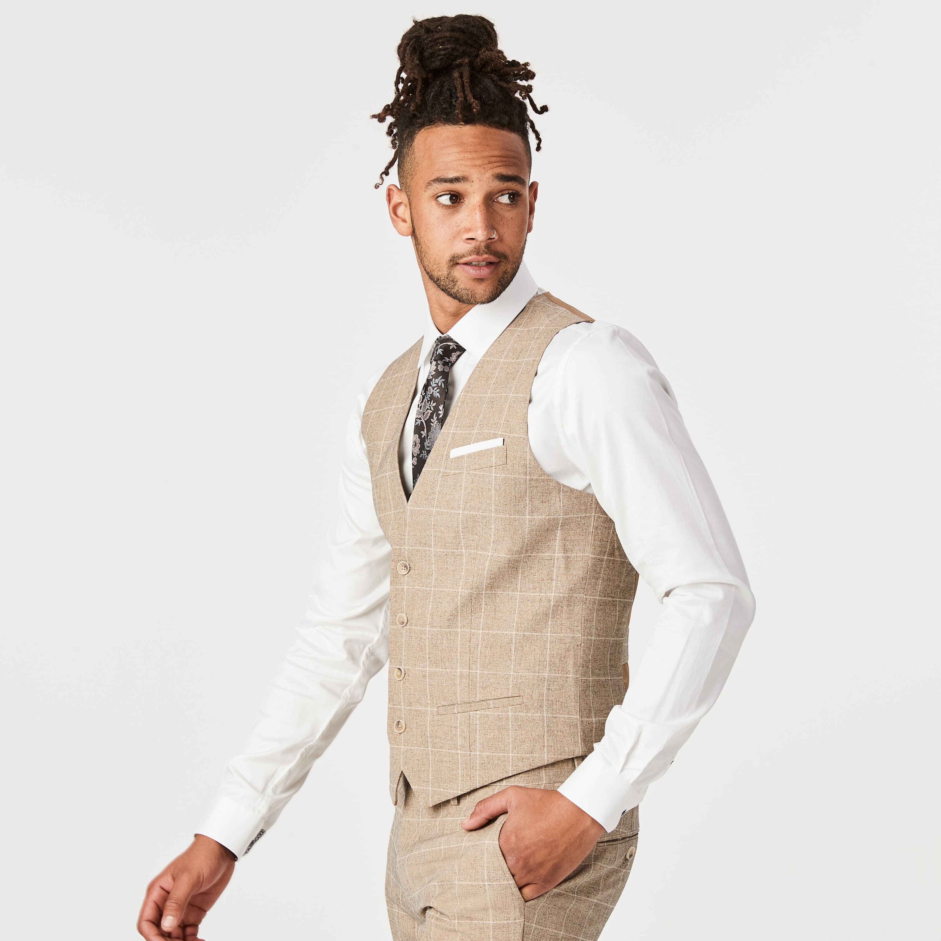 COOFANDY Mens Business Suit Vest Slim Fit Dress Vest Wedding Waistcoat   eBay