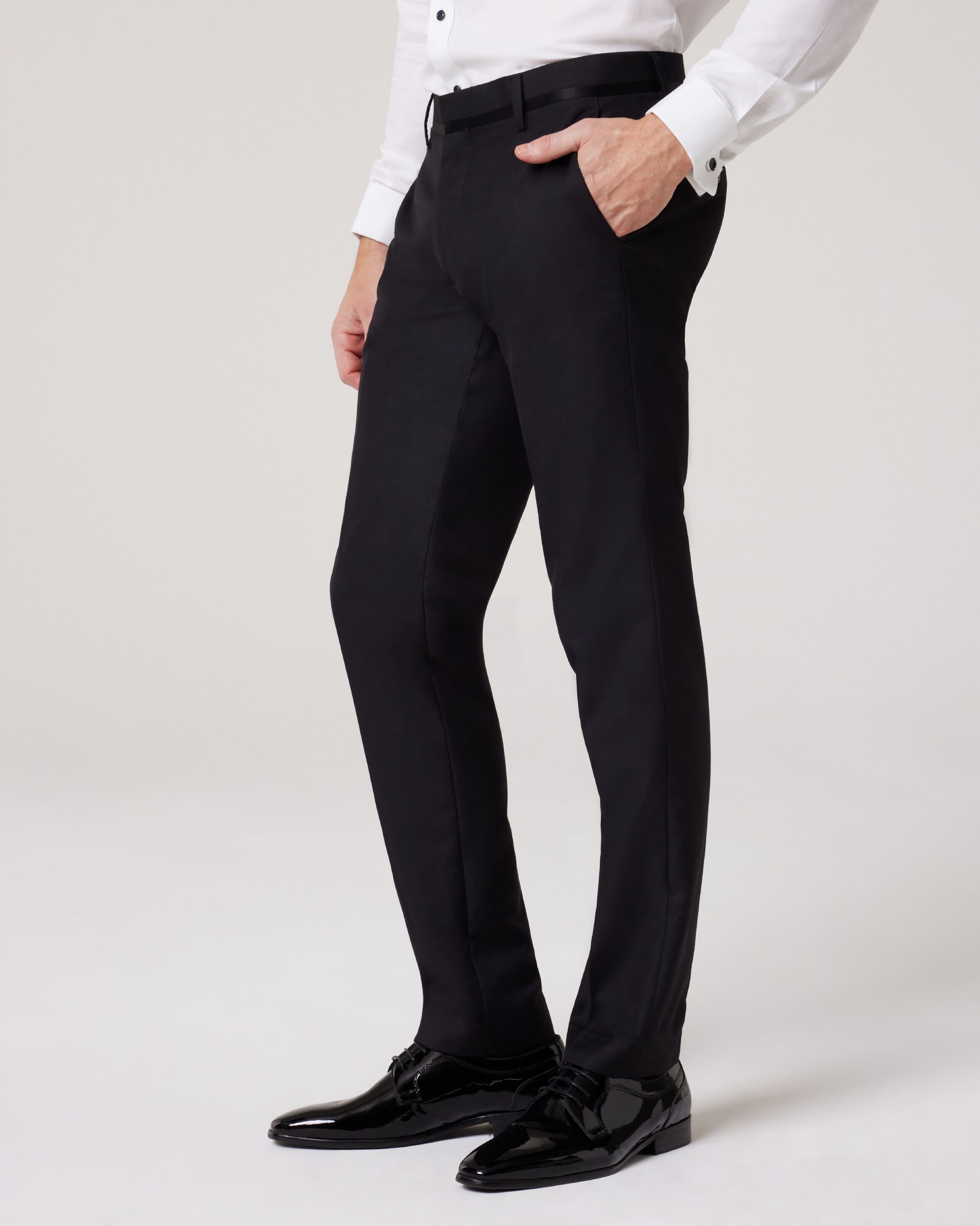 Giorgio's Capsule Collection wool-crêpe tuxedo trousers | GIORGIO ARMANI Man