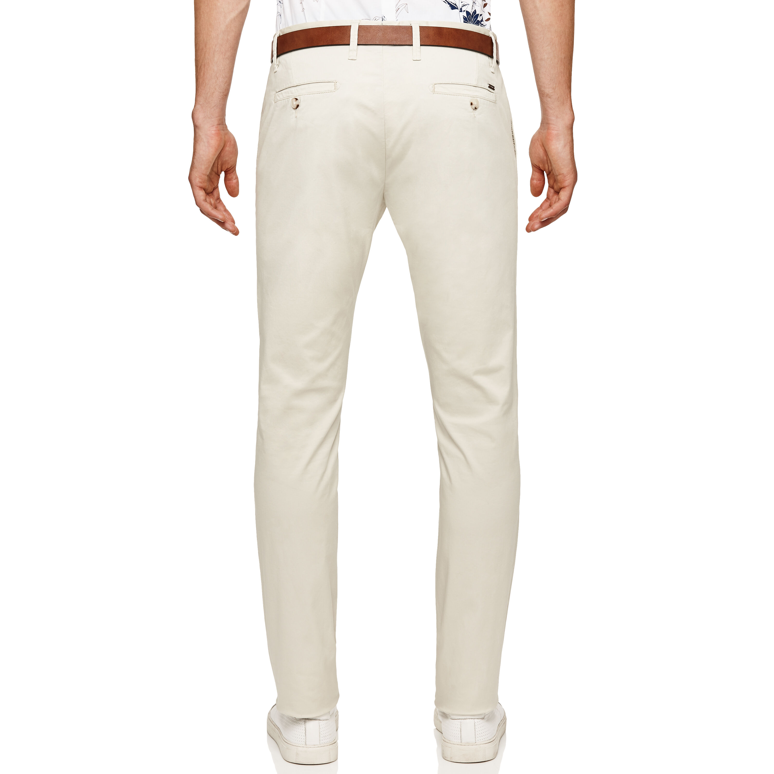 Cream chino clearance trousers