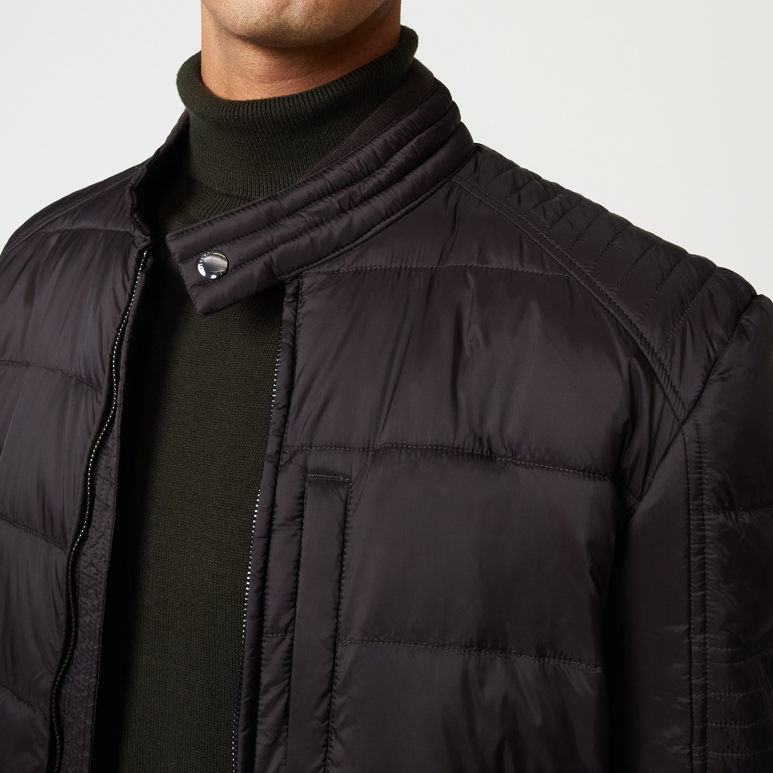 Bourdain Puffer Jacket - Aubergine 