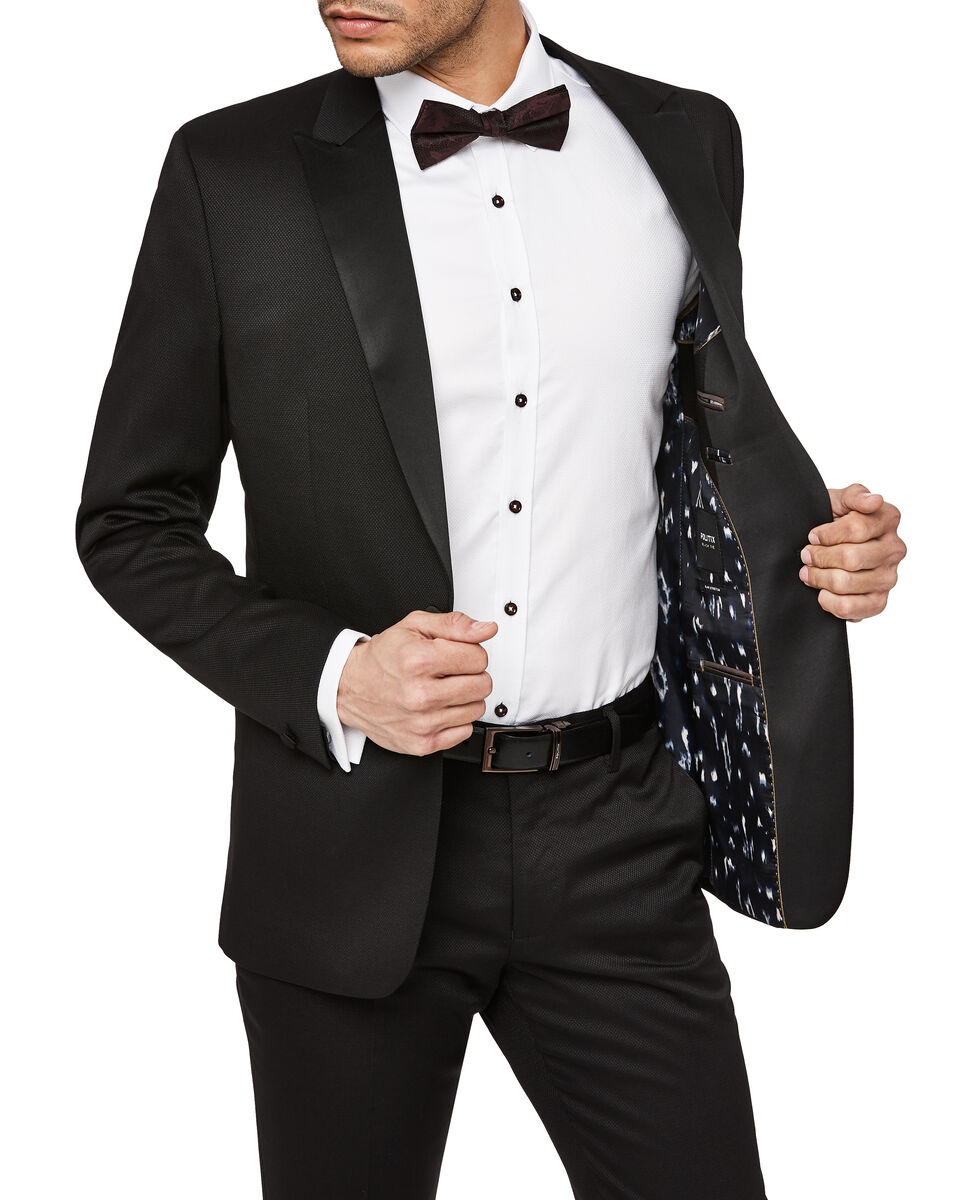 Loranze Tuxedo Jacket, Black, hi-res