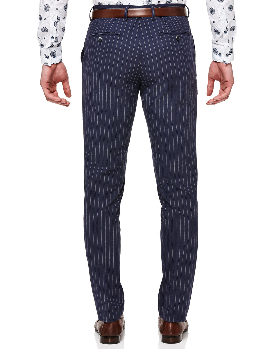 Becher Suit Pant, Royal Pinstripe, hi-res