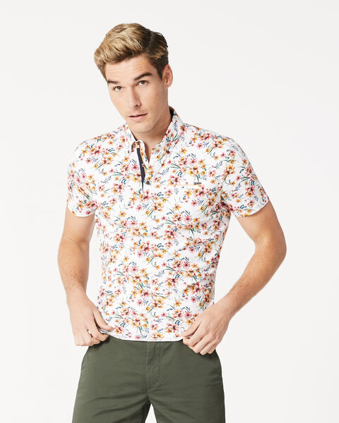 Clovelly Polo, Floral Multi, hi-res
