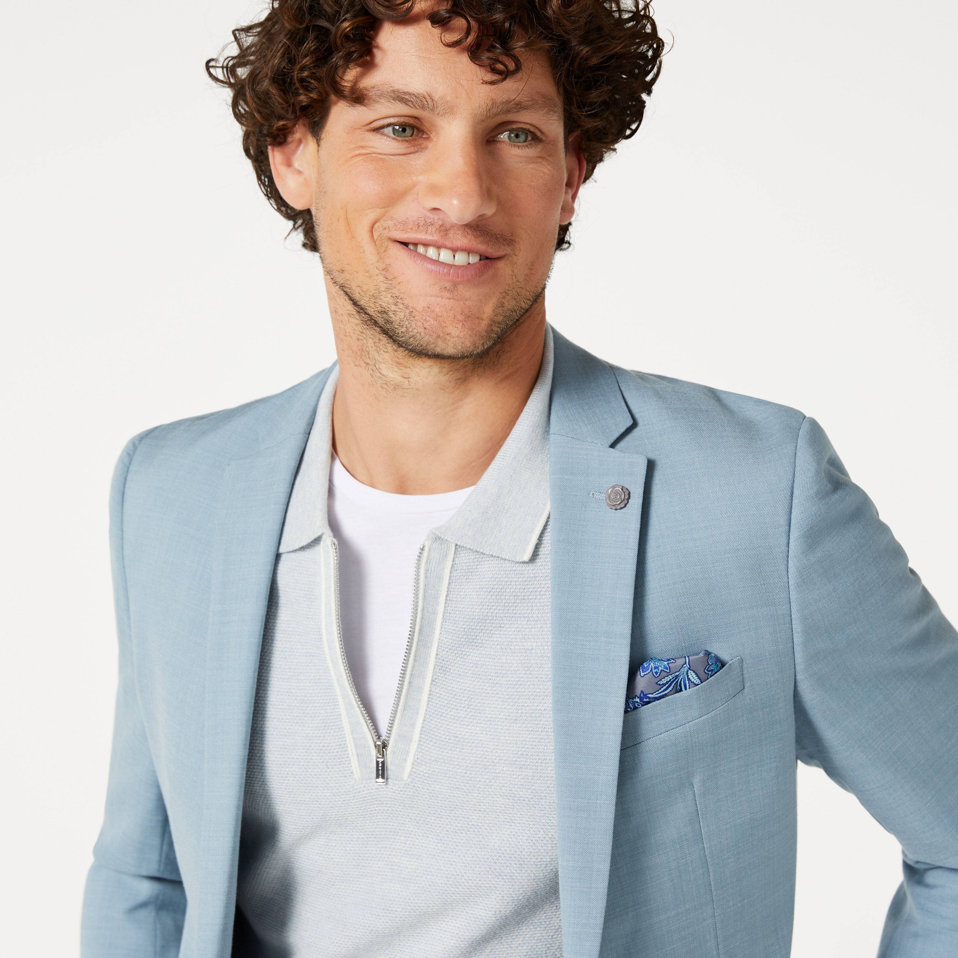 Baby blue tuxedo jacket hotsell