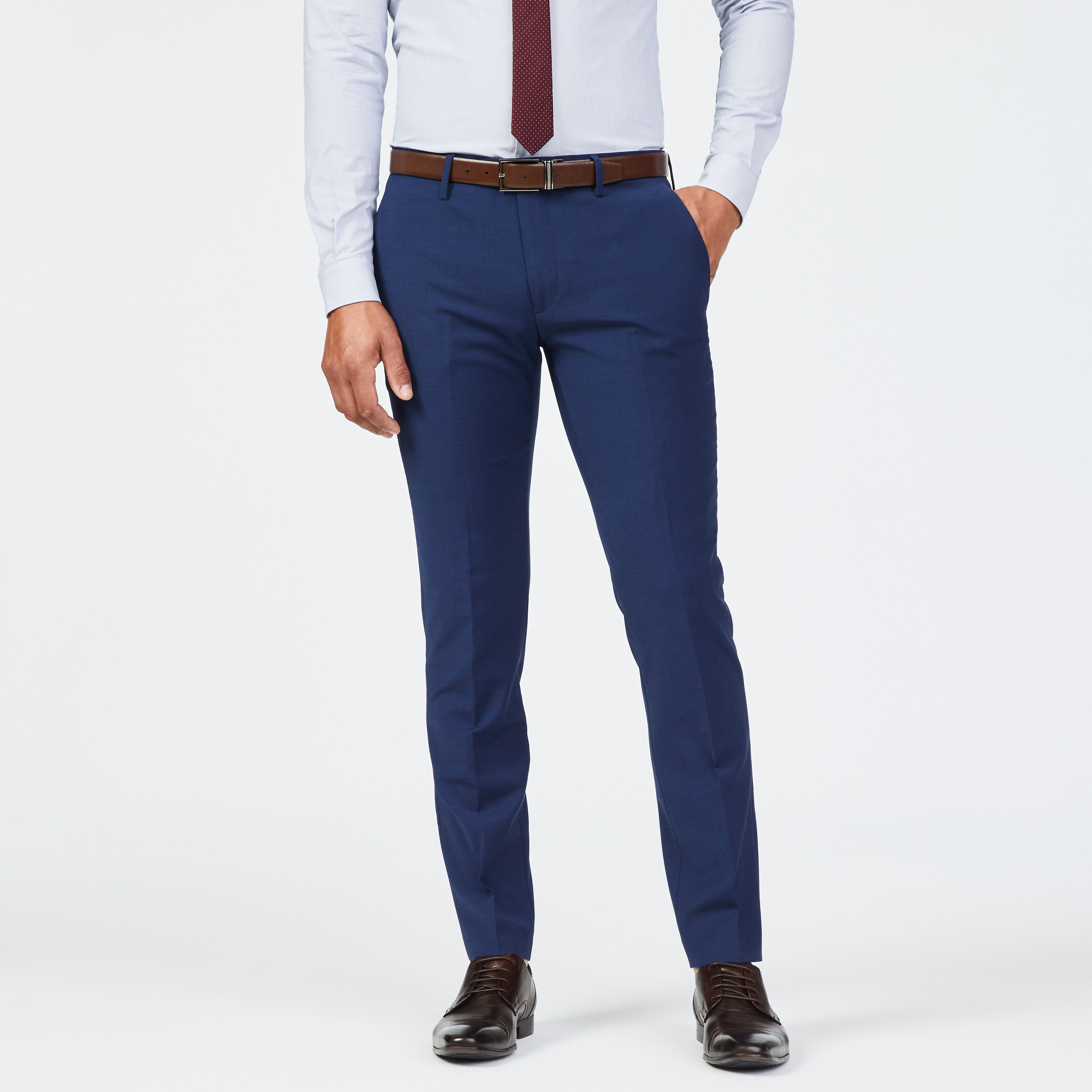 Georges Tailored Pant - Navy - Tailored 