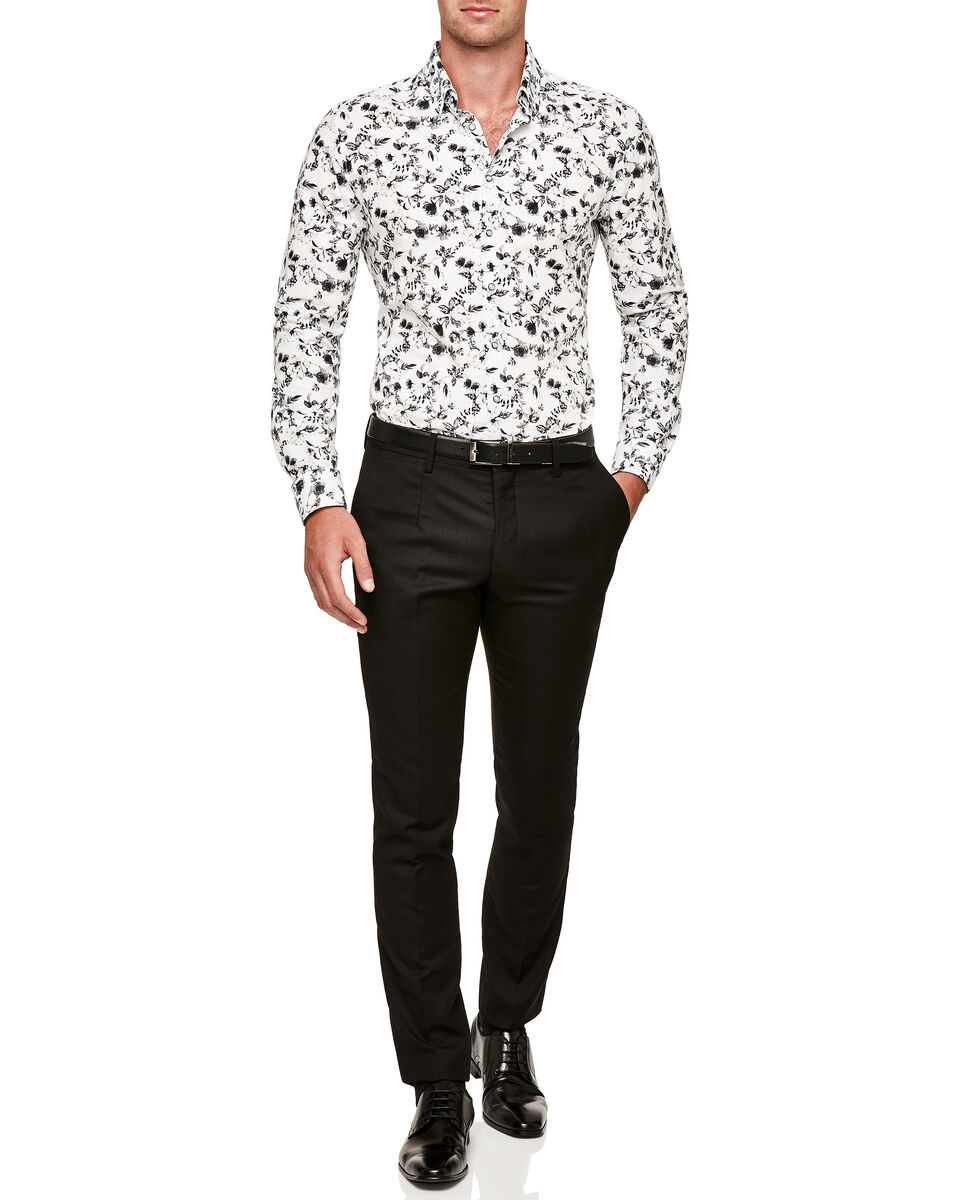 Farren Shirt, White/Black, hi-res