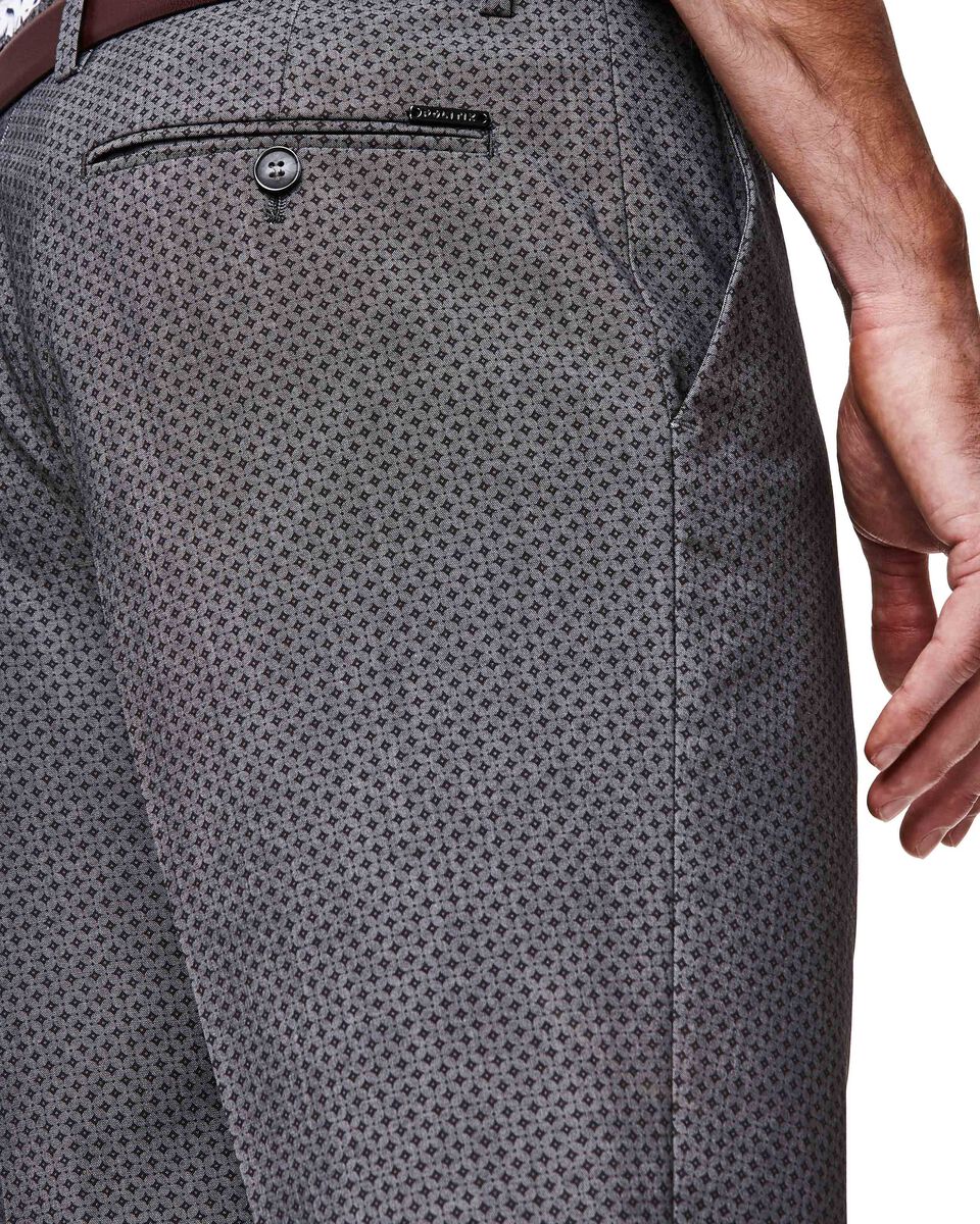 Linari Suit Pant, Grey Print, hi-res