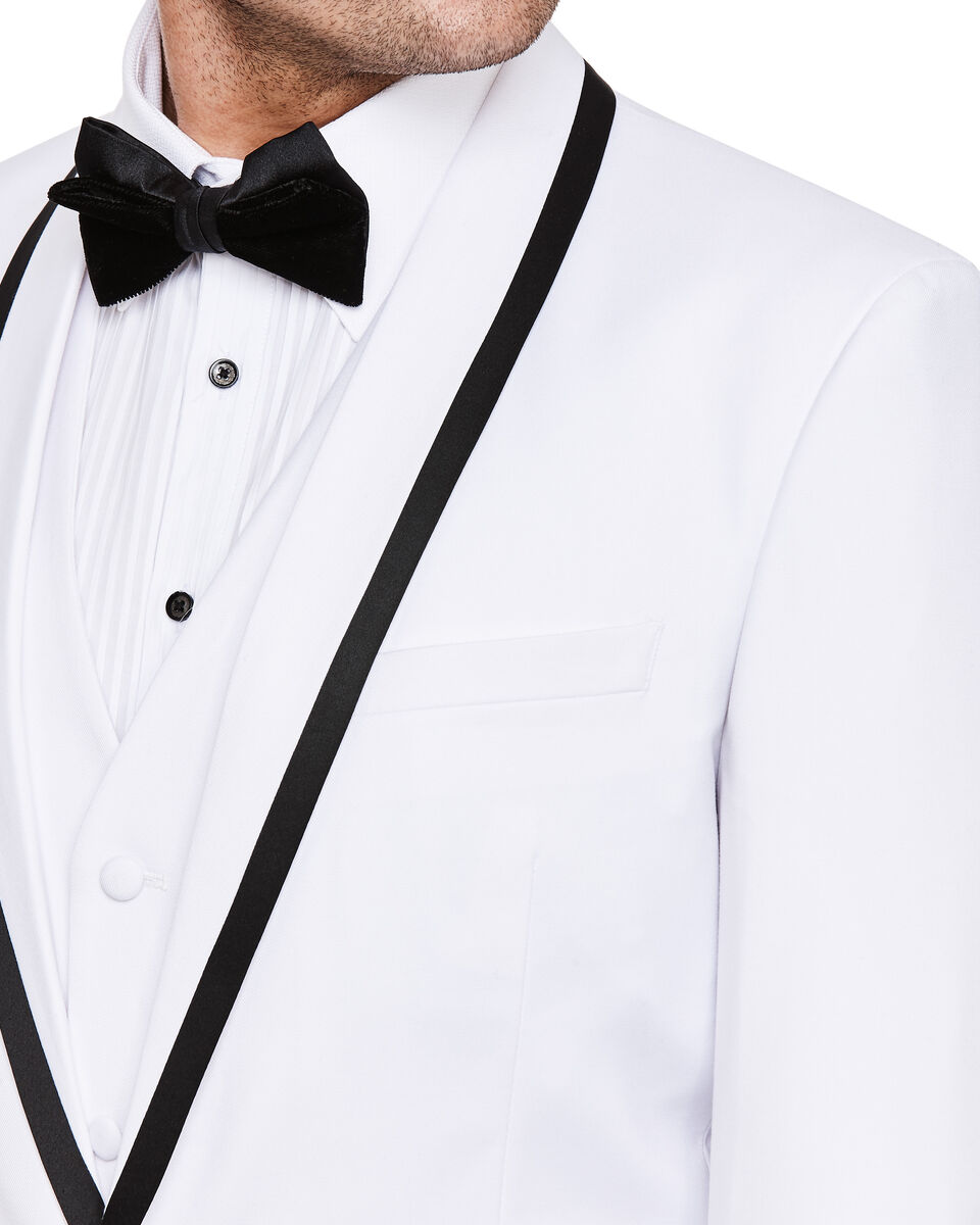 Maciano Tuxedo Jacket, White, hi-res