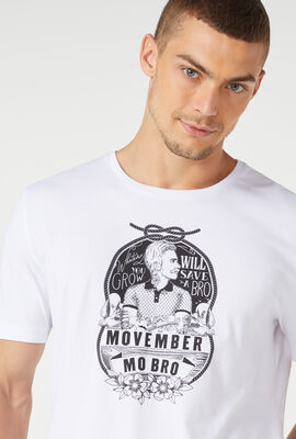 Flower Mo T-Shirt, White/Multi, hi-res