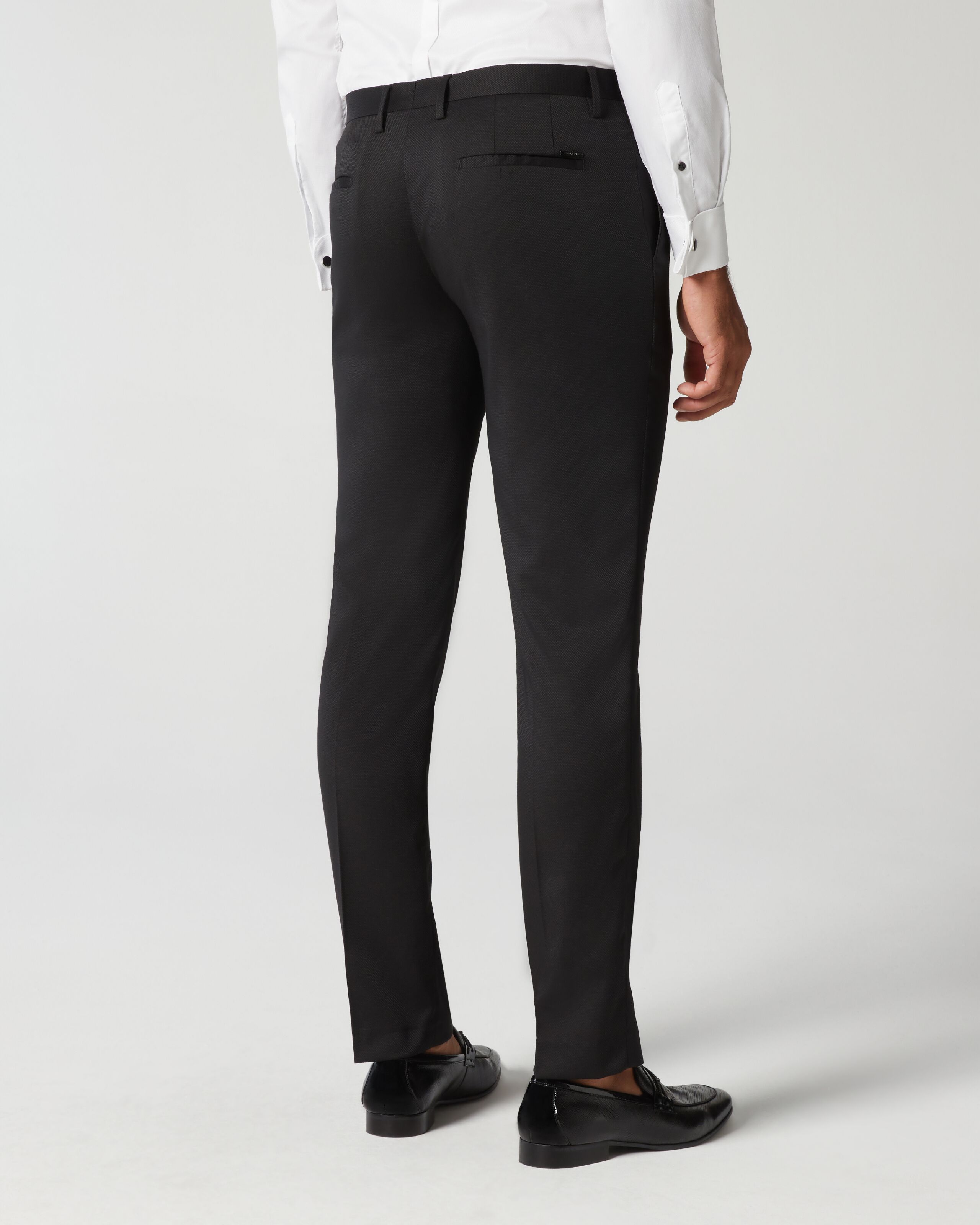 Black Suit Pants Loose Fit Trousers Wide Leg Soft Acetate Pants Neza Studio  Long Trousers Unisex Pants Minimalist Style - Etsy