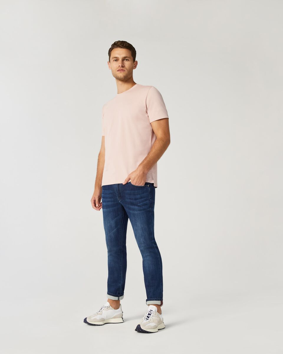 Mens Dusty Pink Cotton T-Shirt