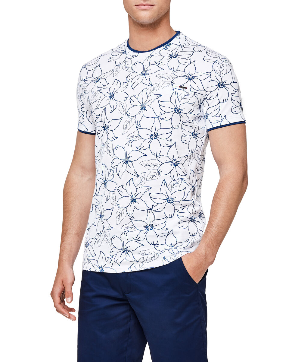 Kentish T-Shirt, White/Navy, hi-res