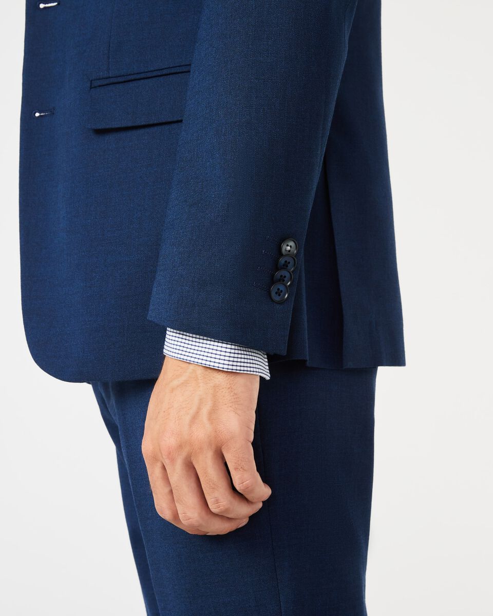 Mens Petrol Tailored Suit Jacket