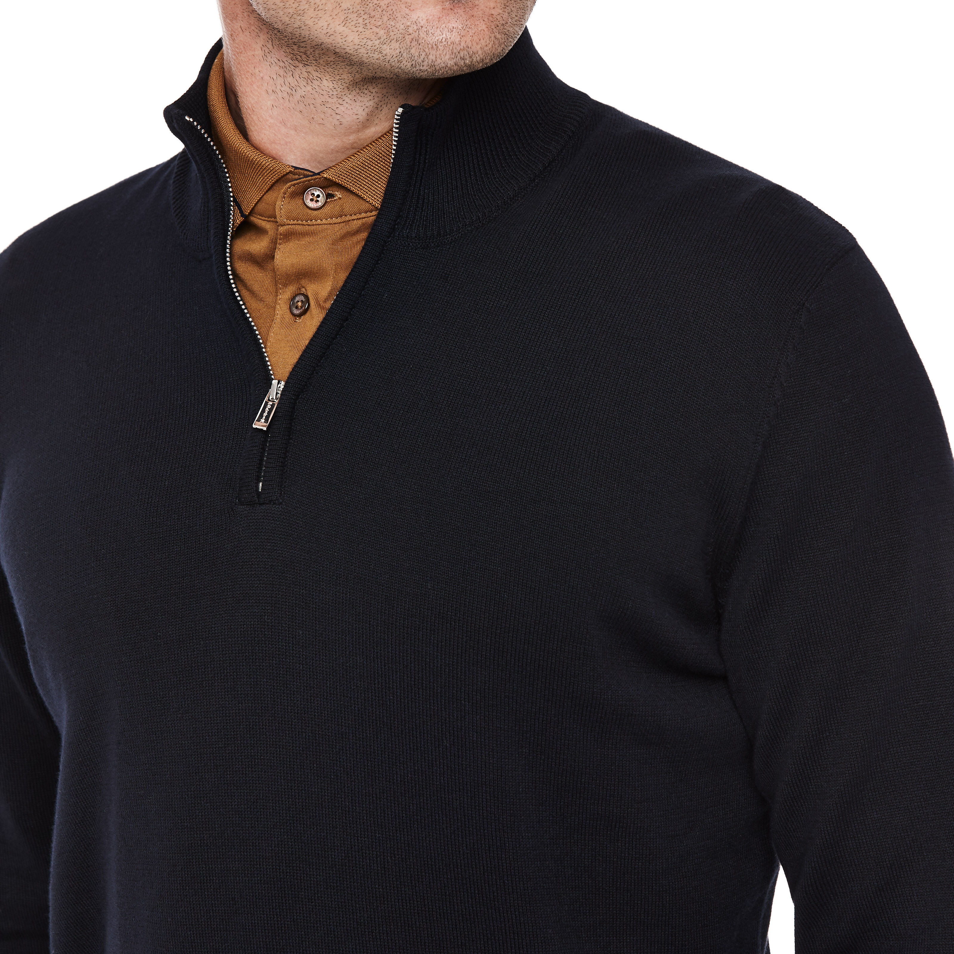 Half zip jumper hot sale