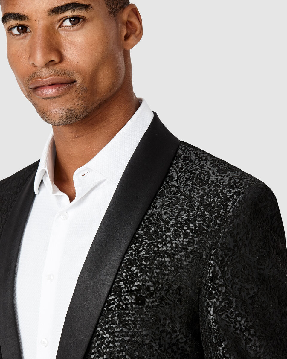 Burnett Tuxedo Jacket, Black, hi-res