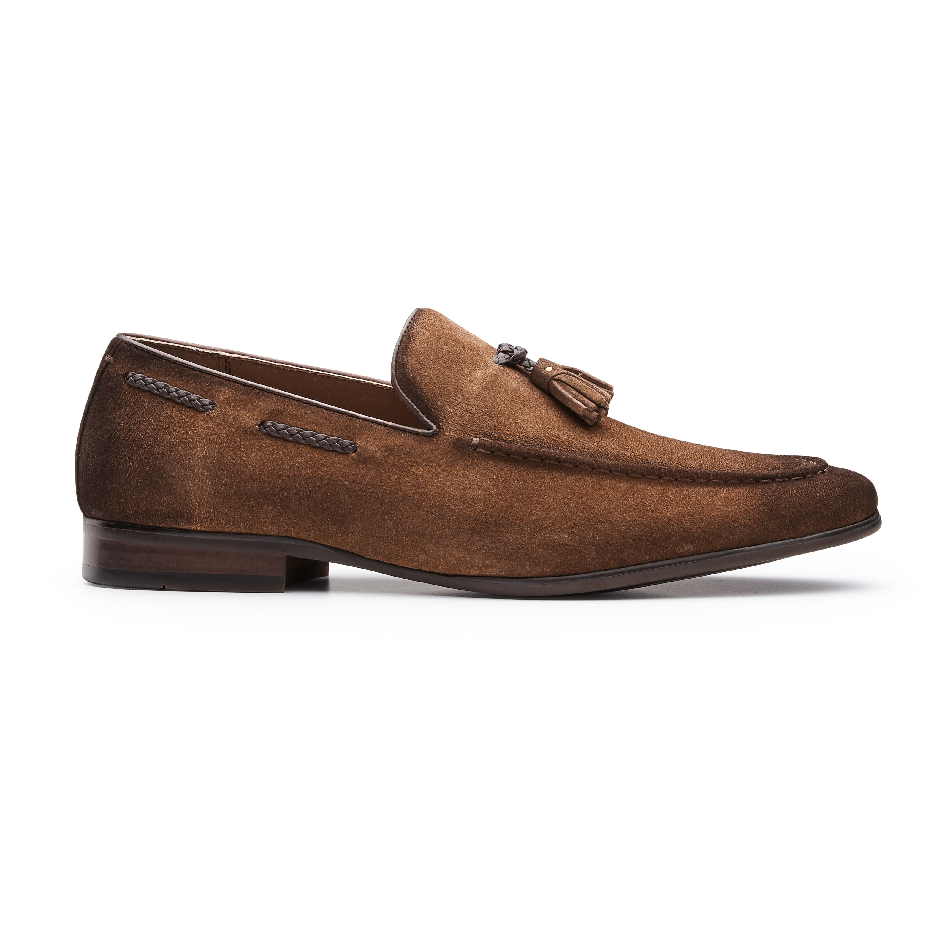 suede dress loafers