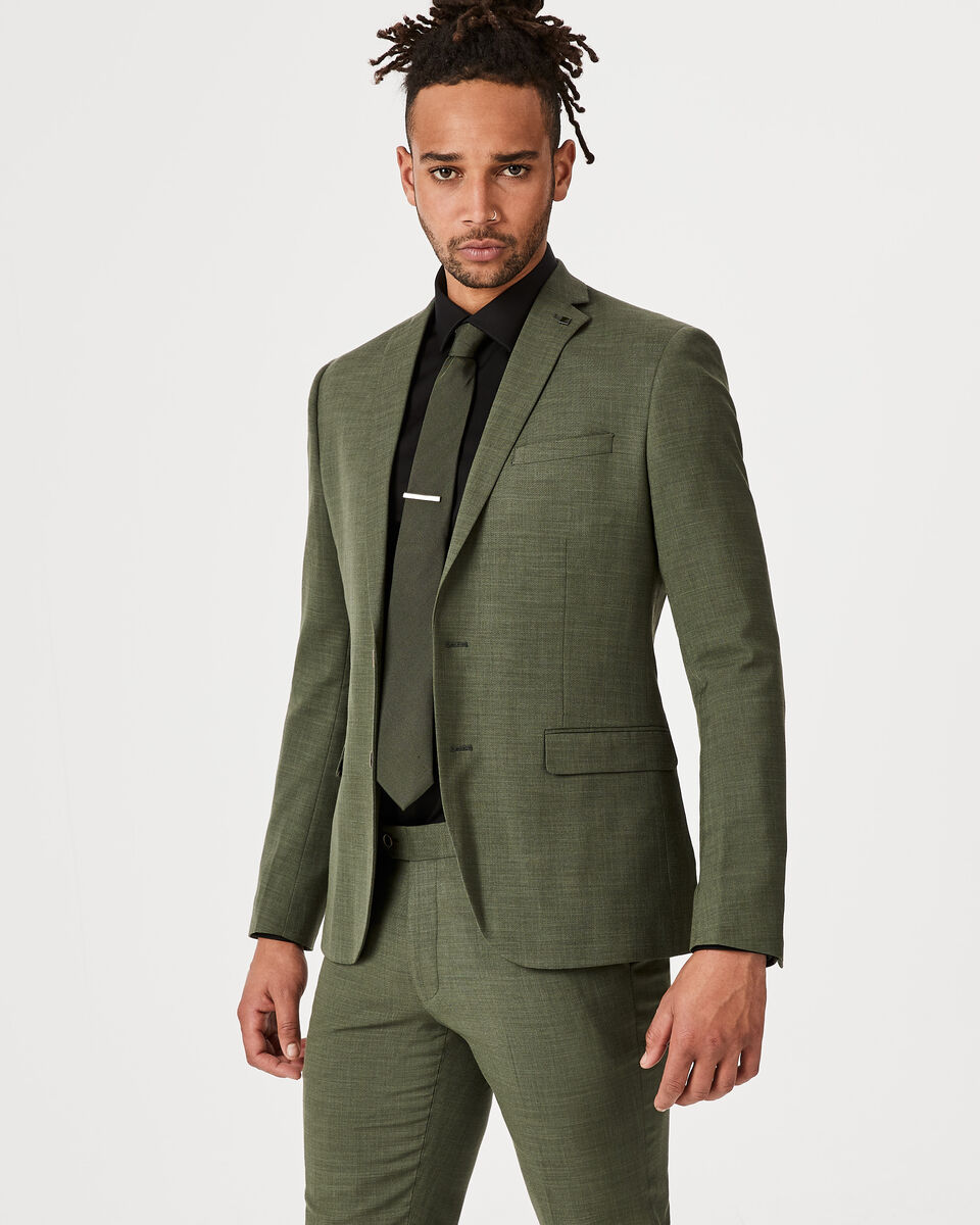 Jules - Khaki - Suit Jacket Ultra Slim Stretch Fit | Suit Jackets | Politix