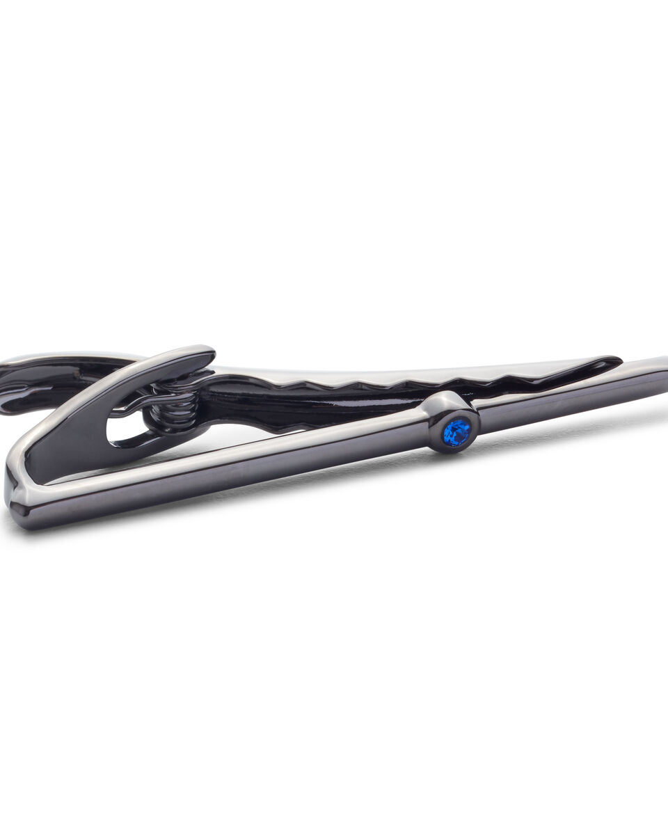 Aquino Tie Pin, Gunmetal, hi-res