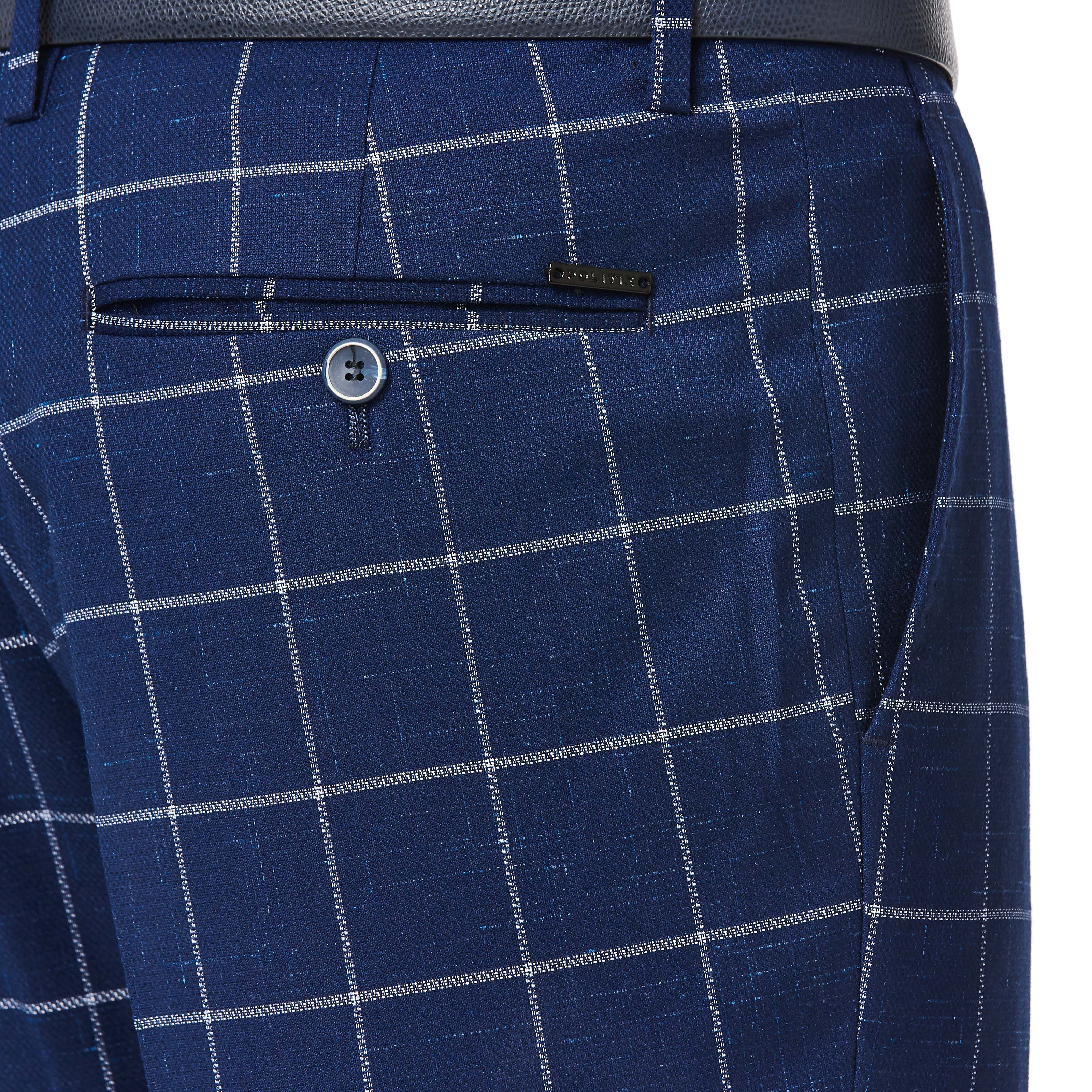 window pane blue jeans